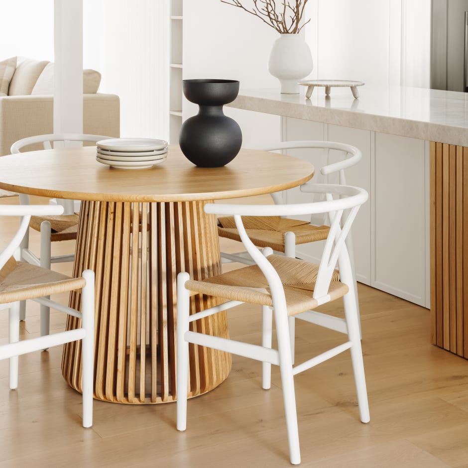 Oz design top wishbone chairs