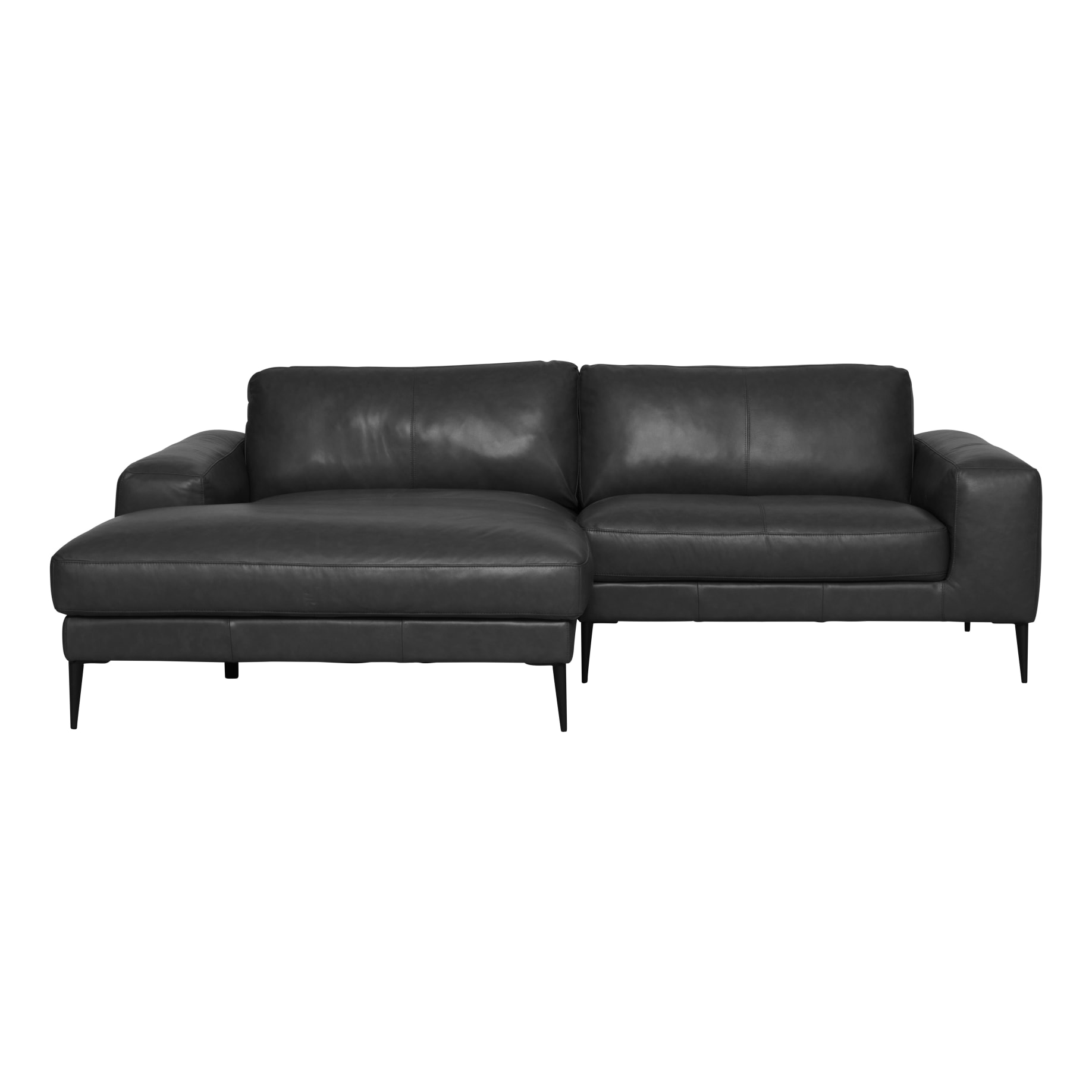 Amory Double Chaise Sofa LHF in Alpine Leather