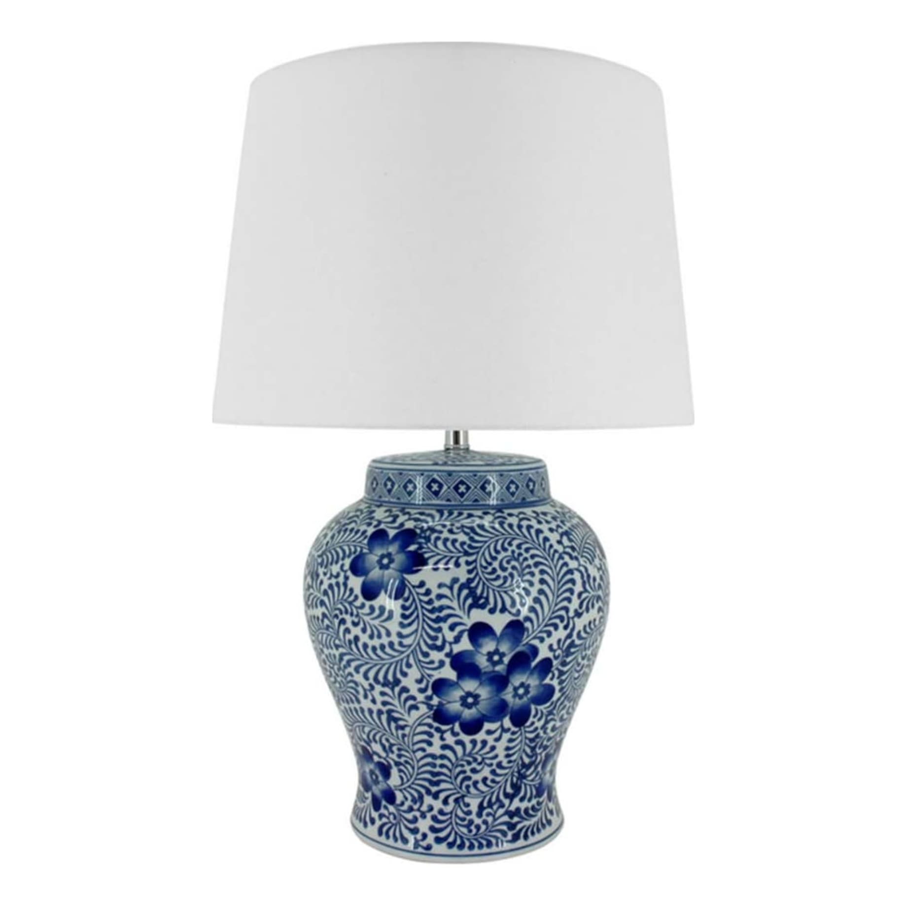 Aria Lamp 38x60cm in White/Blue