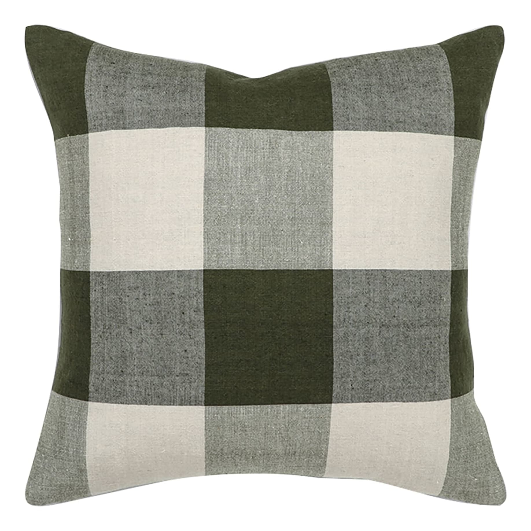 Archer Feather Fill Cushion 50x50cm in Olive