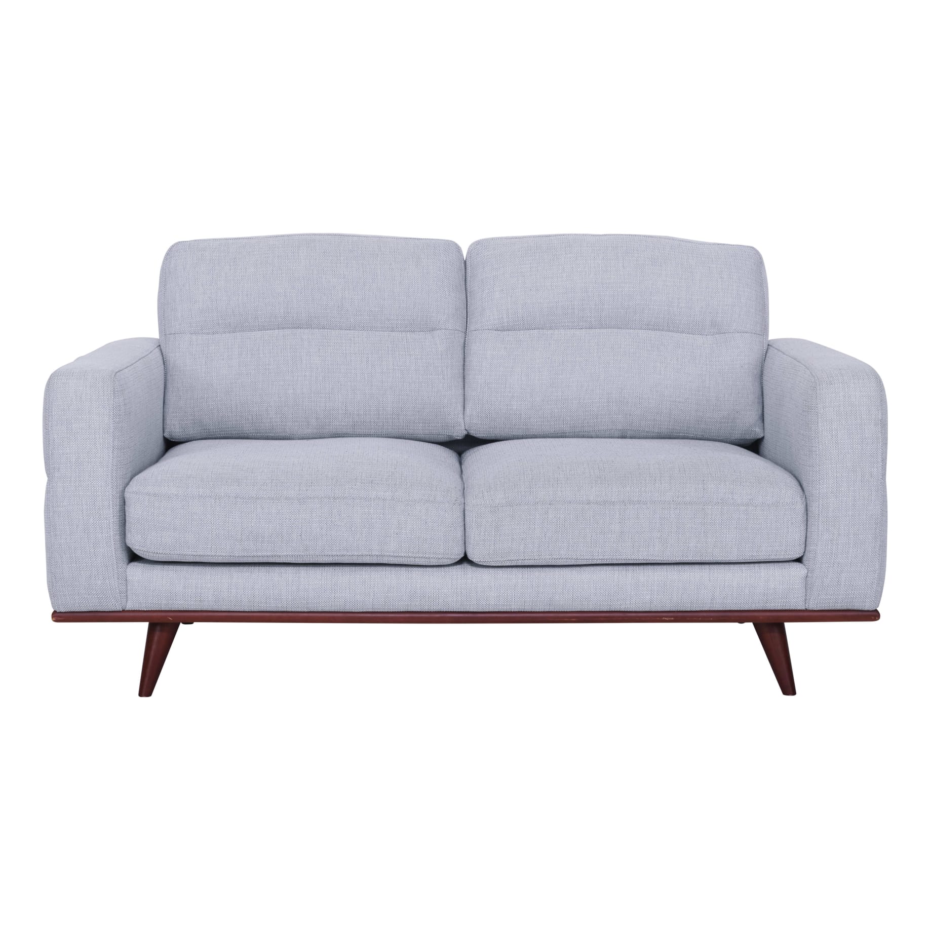 Astrid 2 Seater Sofa in Talent Silver