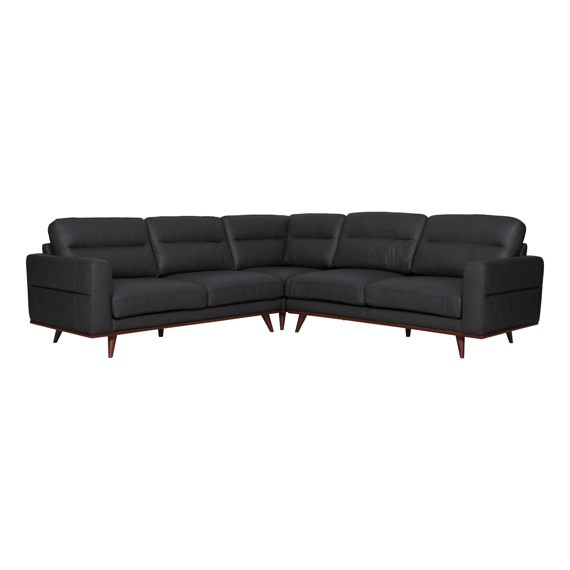Astrid Modular Sofa in Butler Leather Slate
