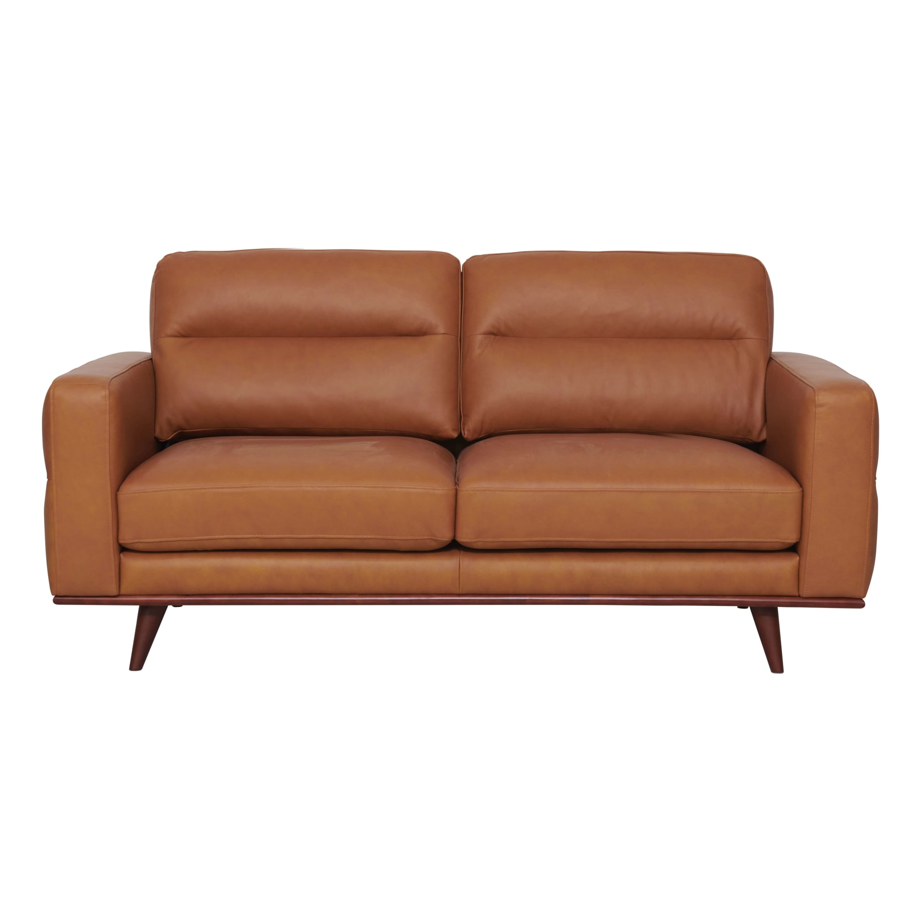 Astrid 2.5 Seater in Butler Leather Russet