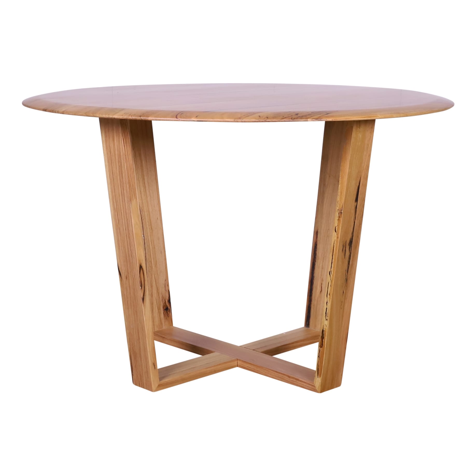 Baxter Round Dining Table 120cm in Aust Messmate