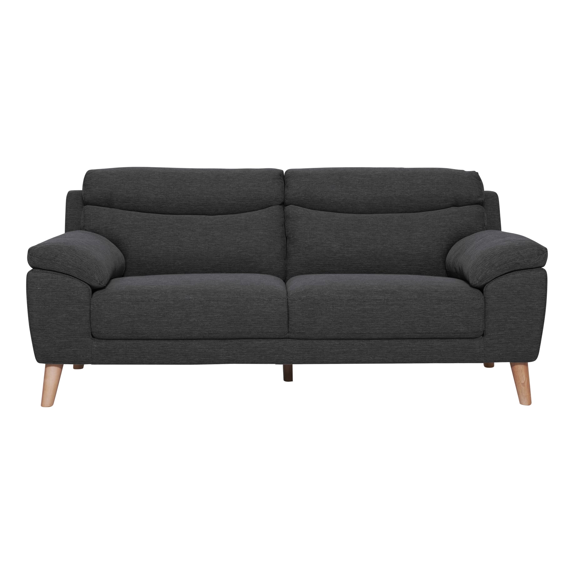 Bronco 3 Seater Sofa in Talent Charcoal