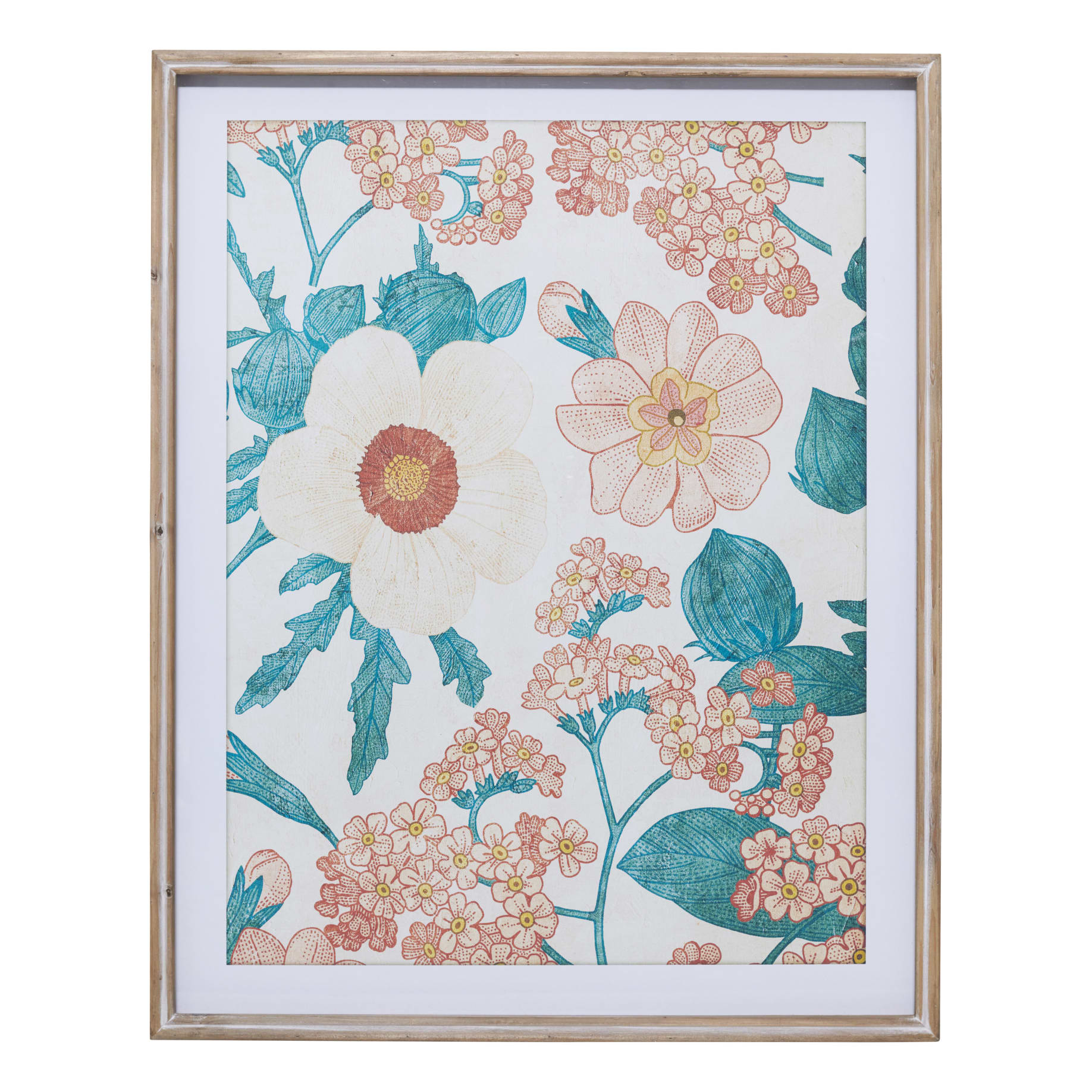 Delicate Flower 1 Framed Print in 80x100cm