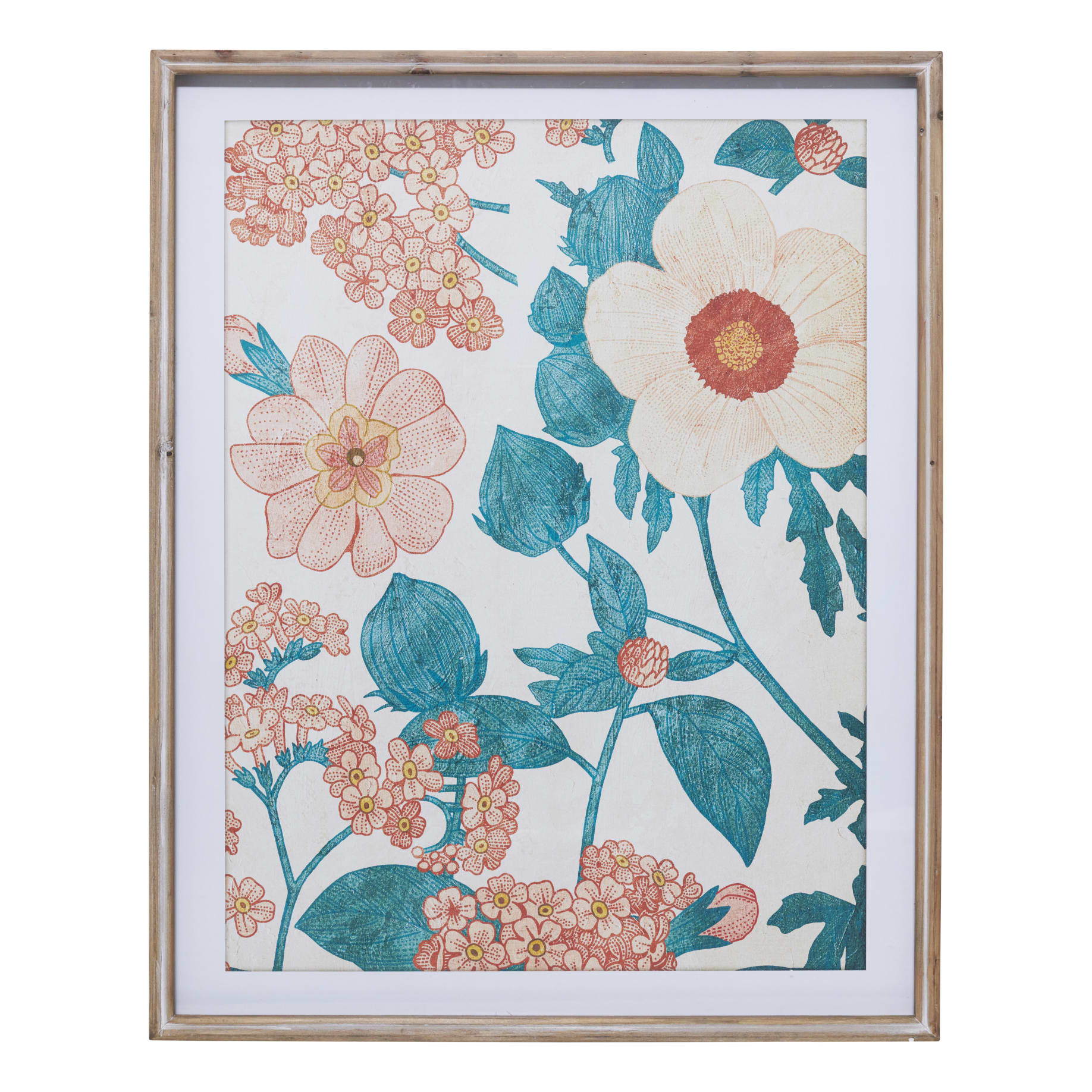 Delicate Flower 2 Framed Print in 80x100cm