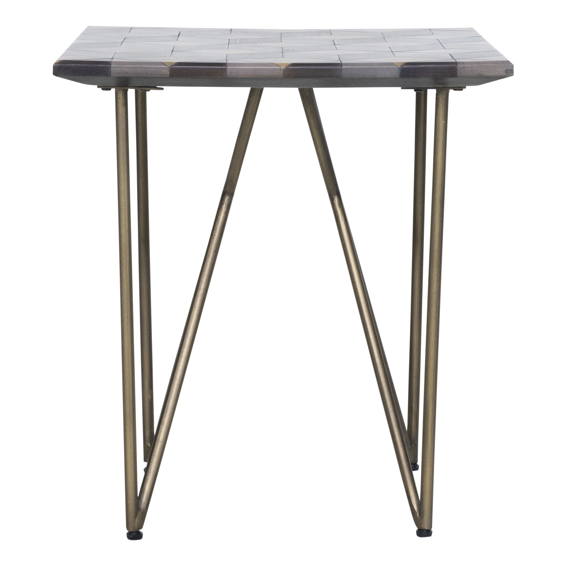 Facet Side Table in New Age Grey