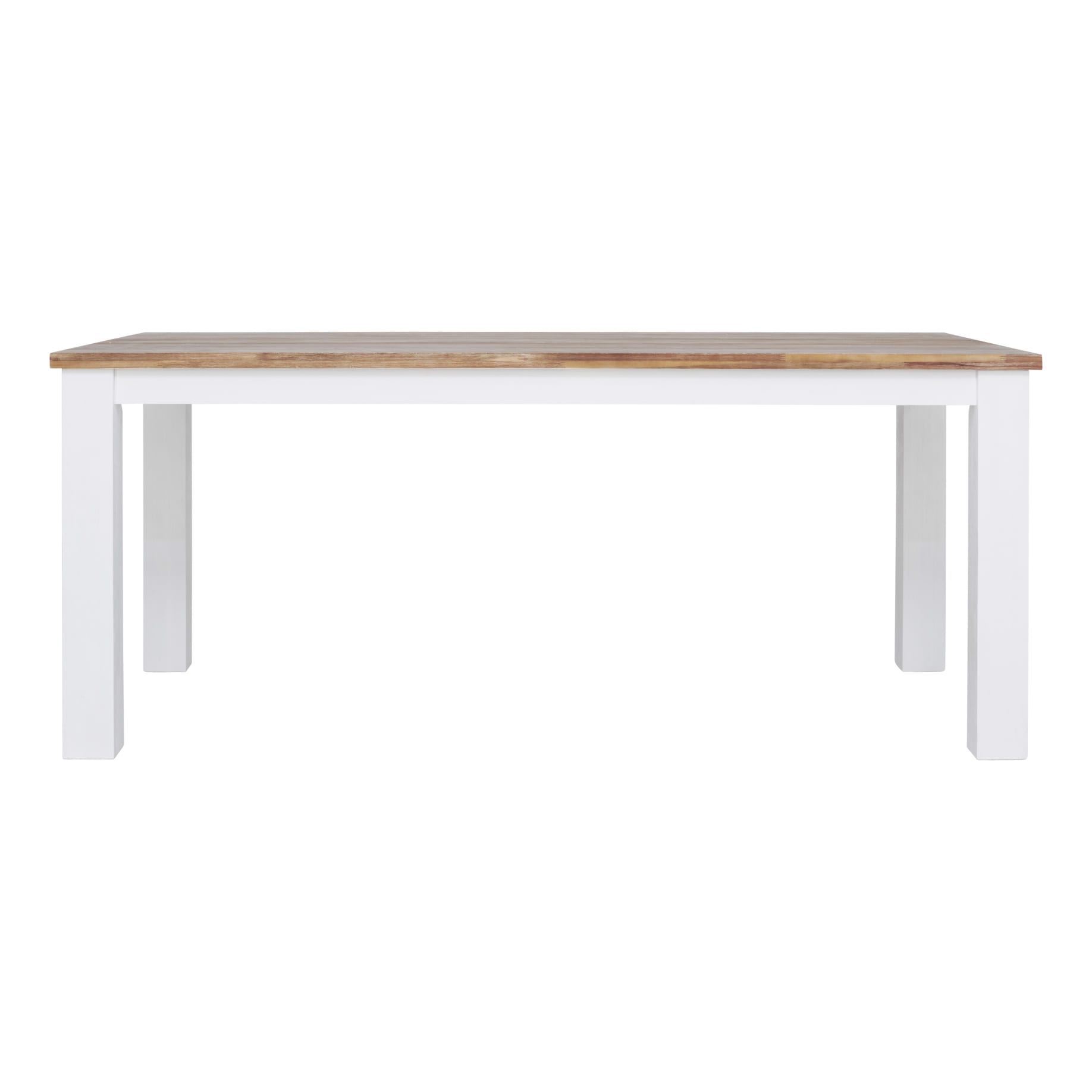 Finn Dining Table 190cm in Rustic Two Tone