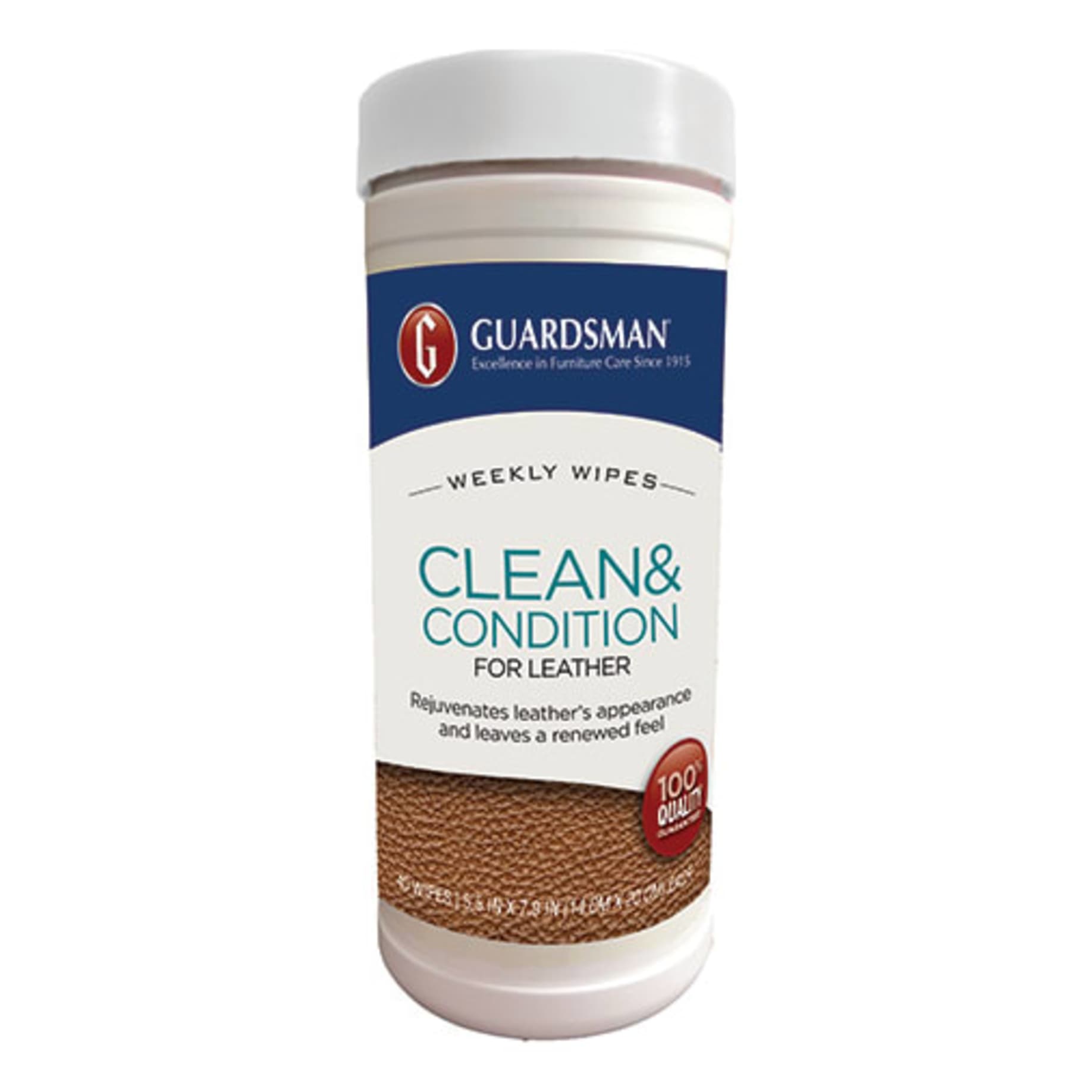 Guardsman Leather Cleaner Wipe 40 Pack