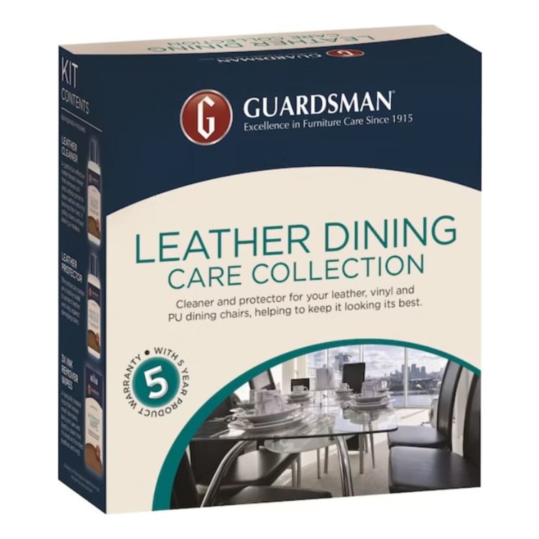 Guardsman Timber/Leather Dining Warranty
