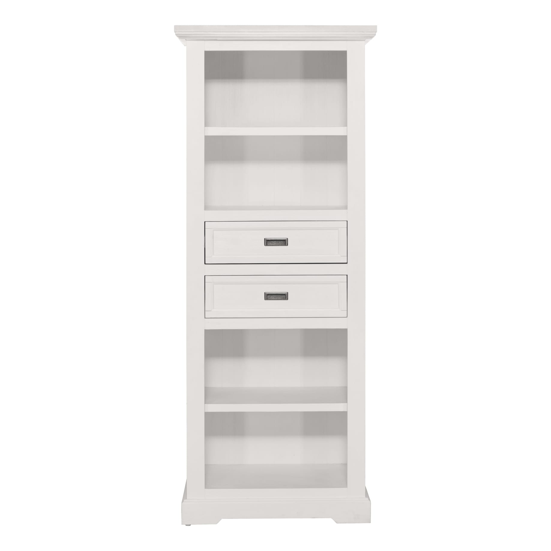 White hamptons shop bookshelf