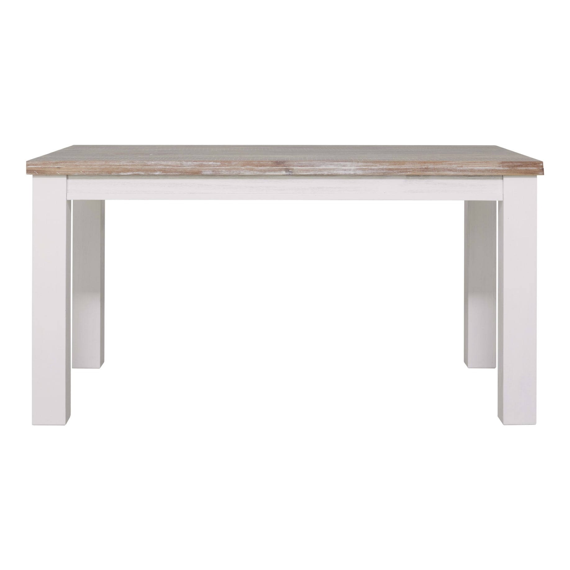 Halifax Dining Table 150cm in Acacia Grey / White