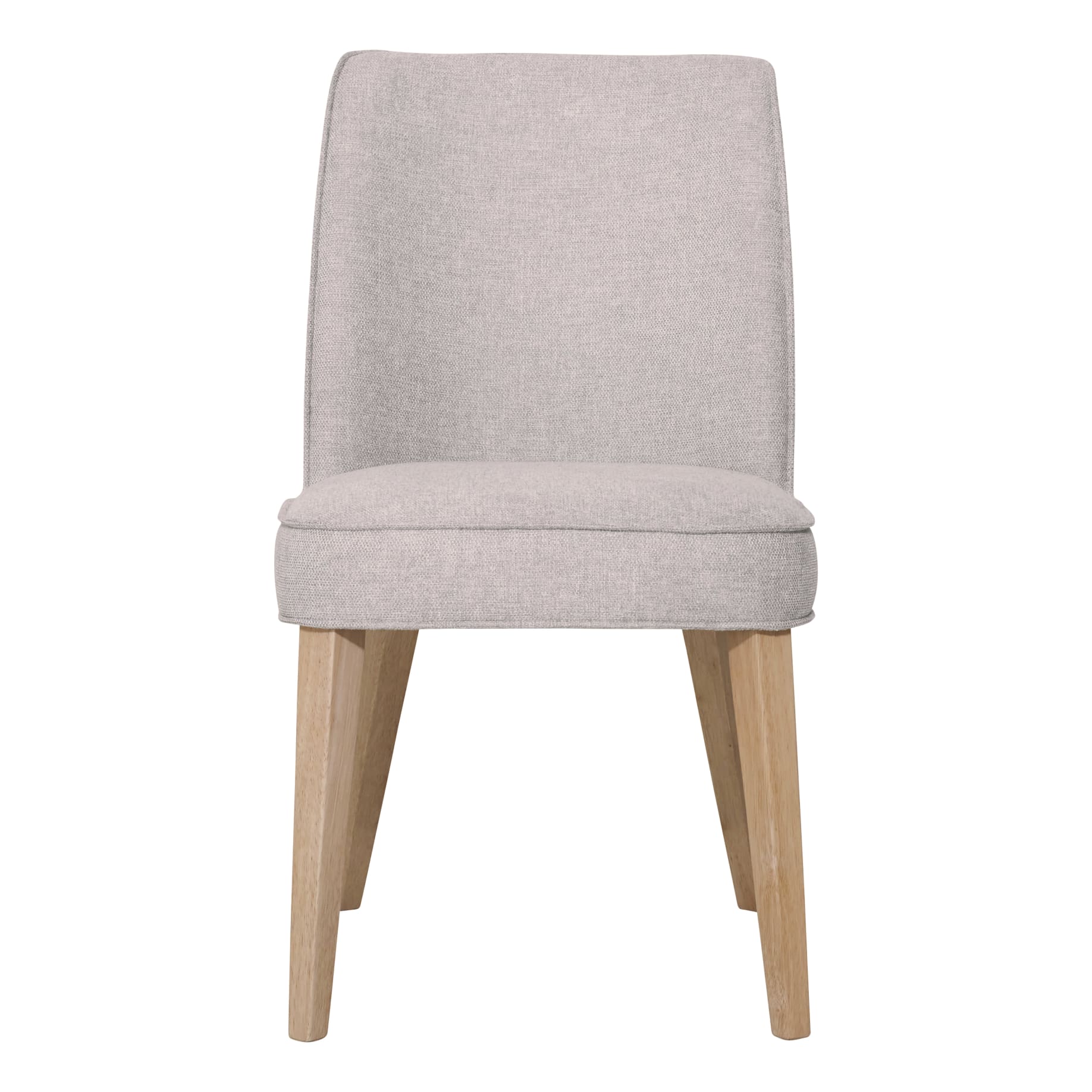 Hogan Dining Chair in Belfast Beige / Clear Lacquer