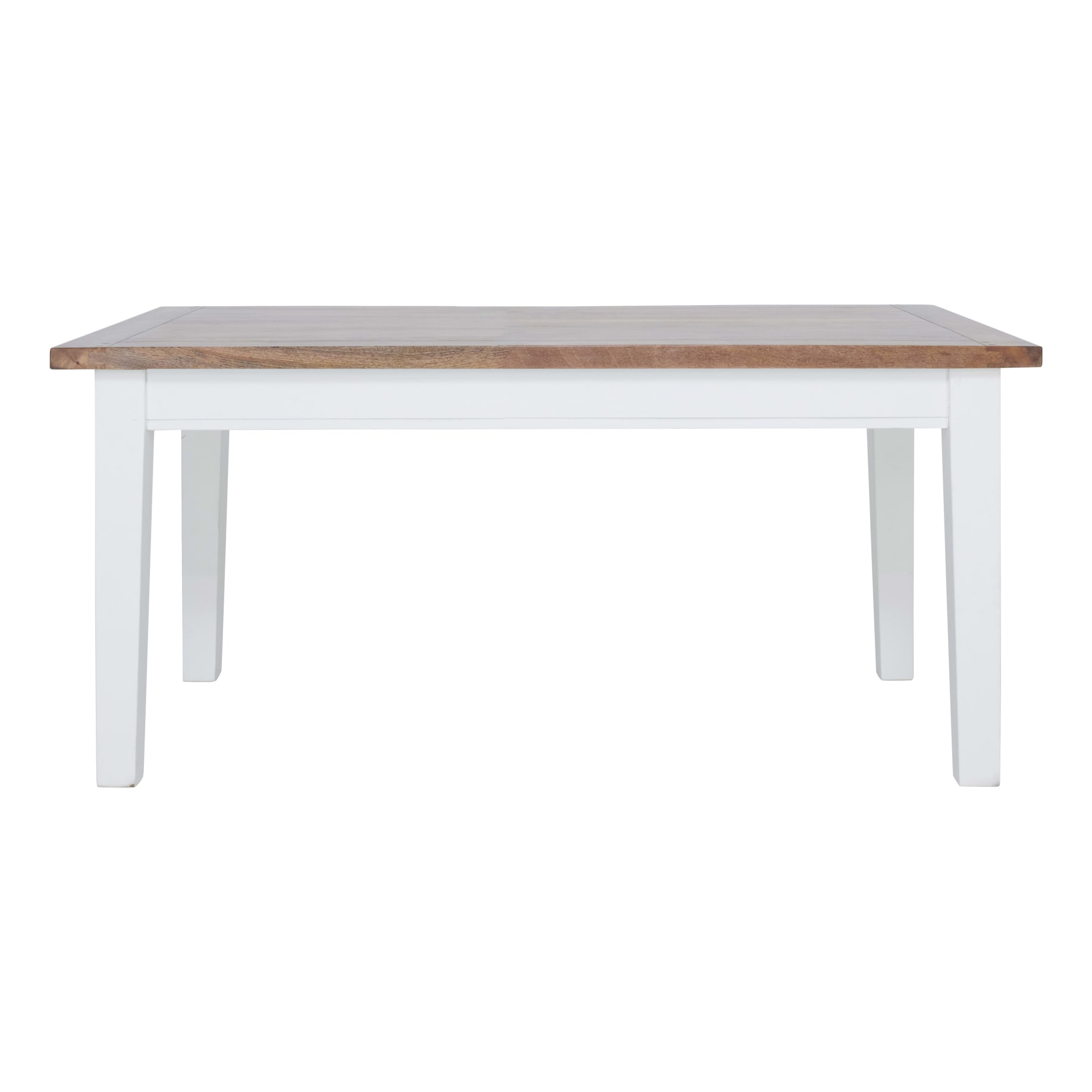 Mango Creek Dining Table 170cm in White/Clear Lac