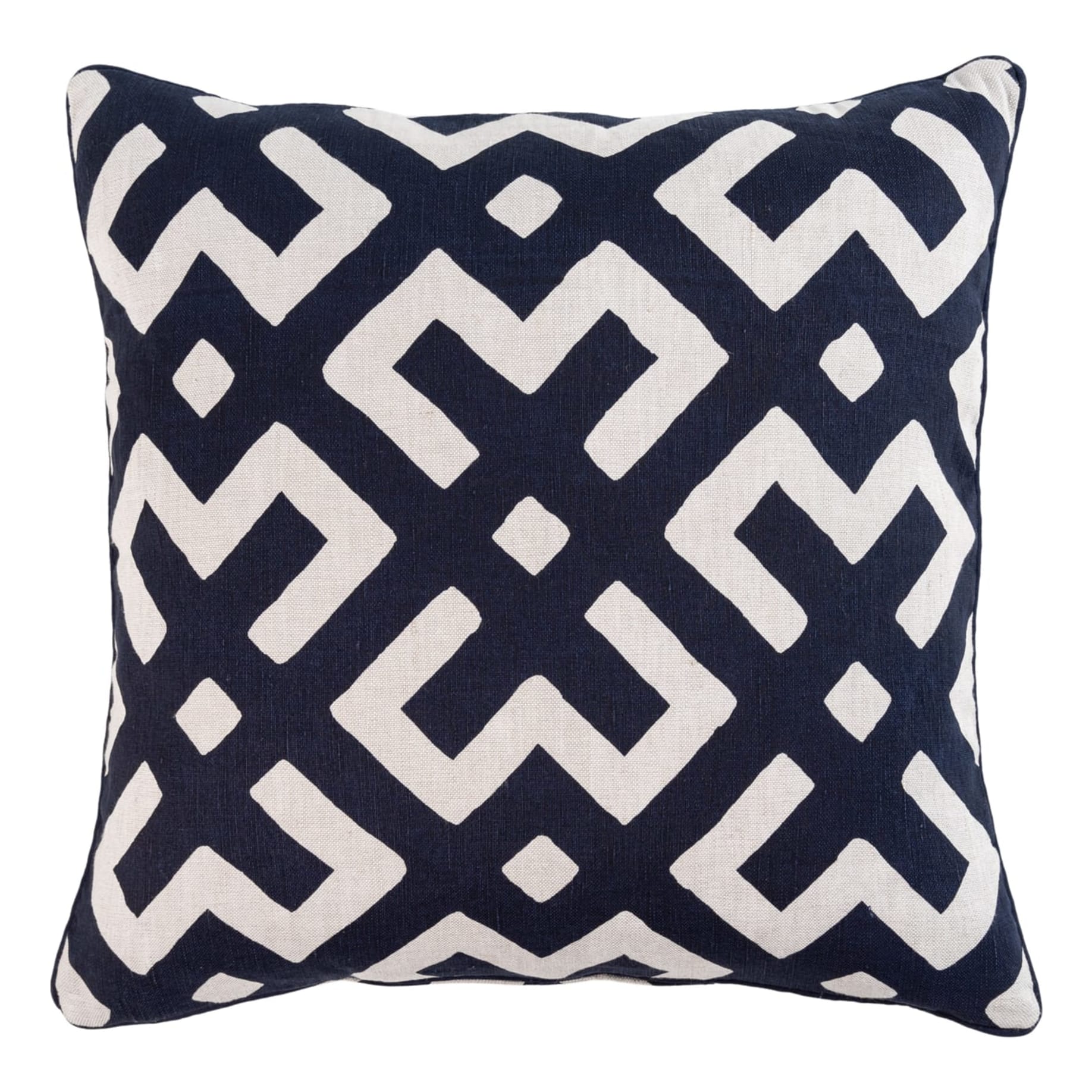Madison Feather Fill Cushion 50x50cm in Midnight