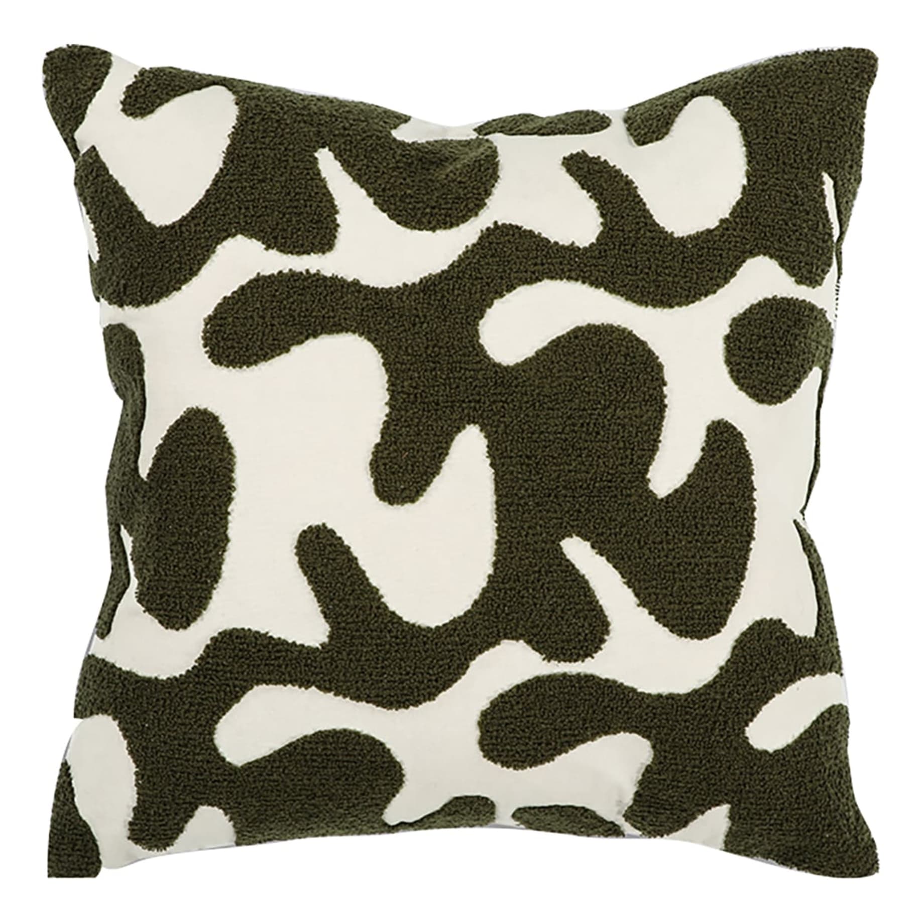 Maddison Feather Fill Cushion 50x50cm in Olive
