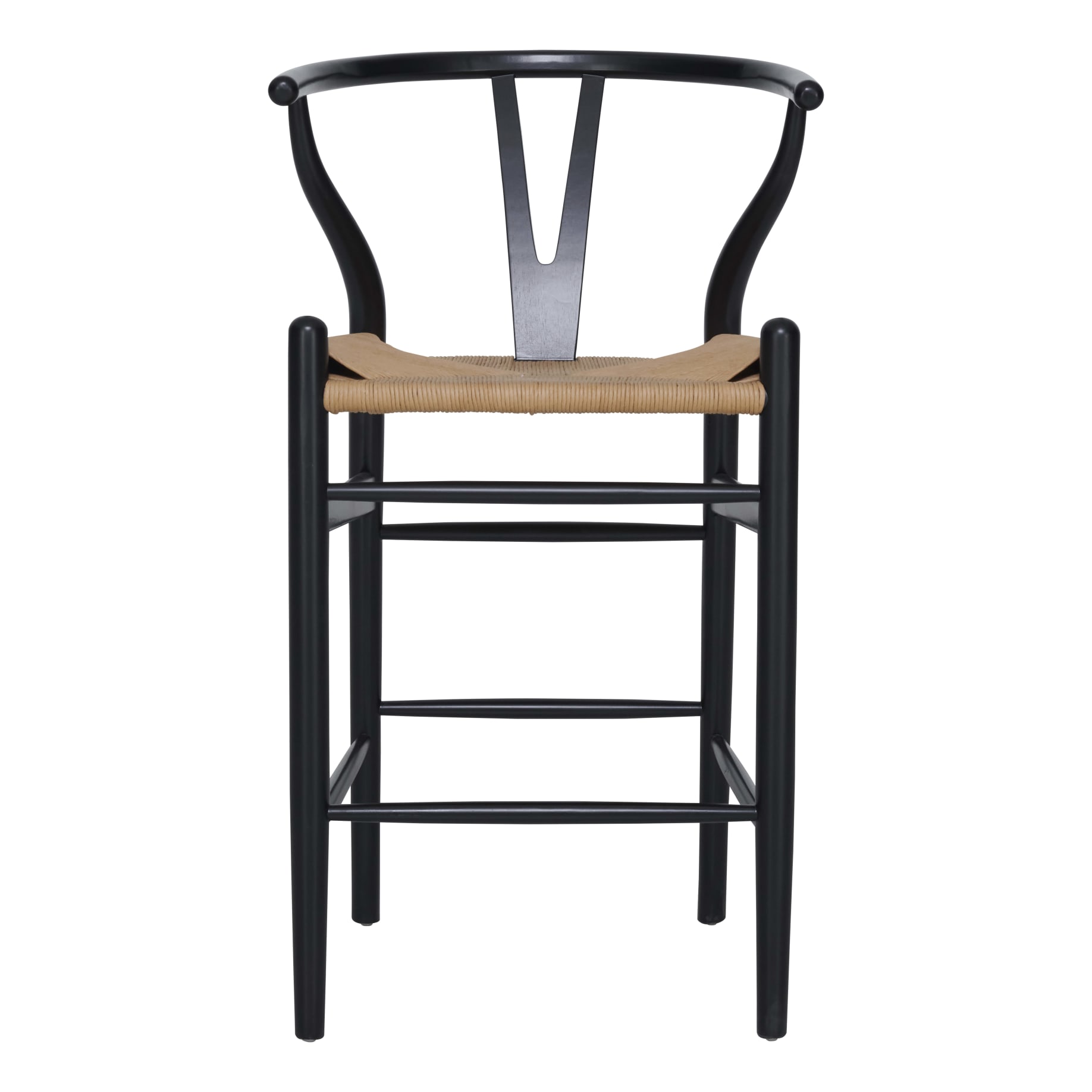 Wishbone counter stool set of 2 best sale