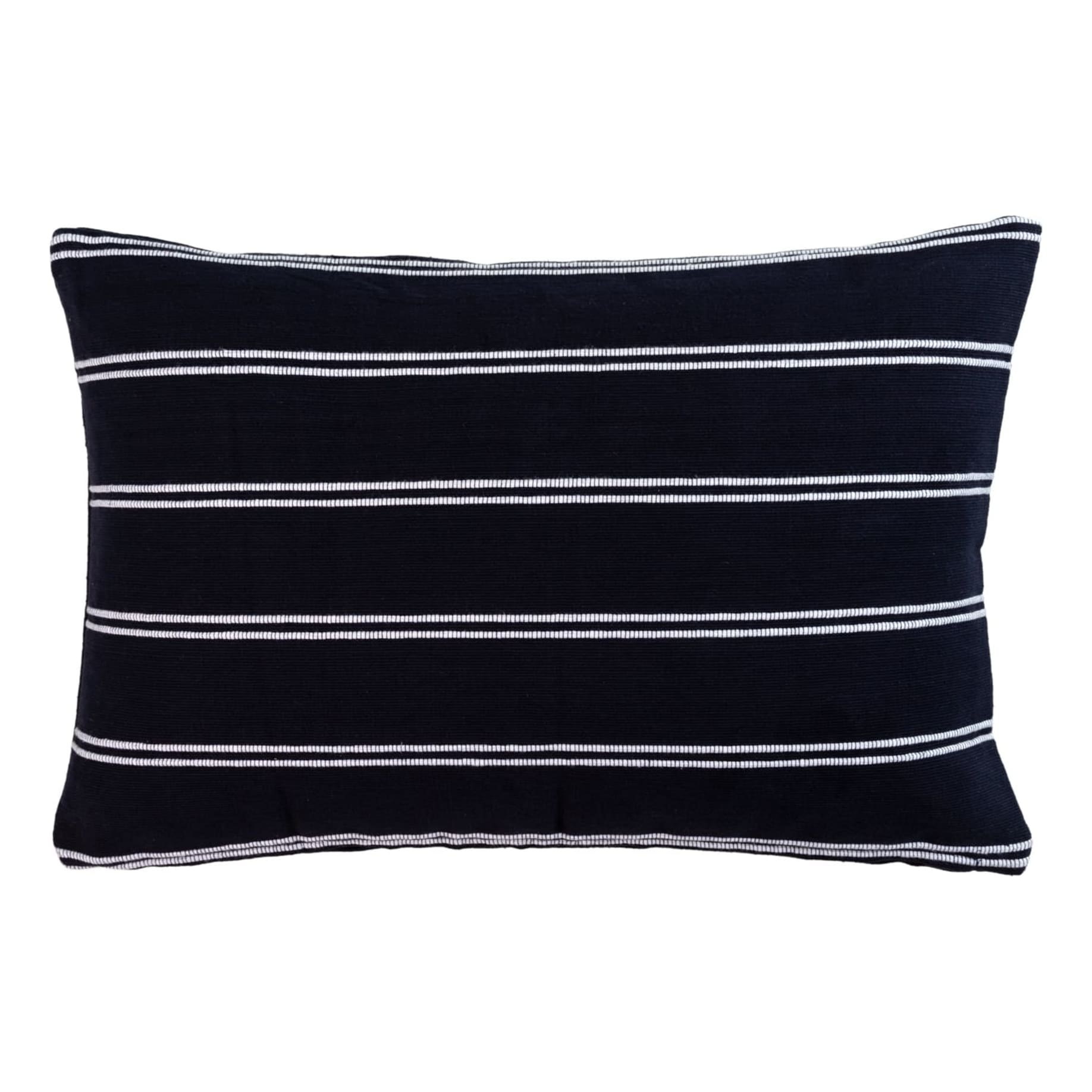 Montreal Feather Fill Cushion 60x40cm in Midnight