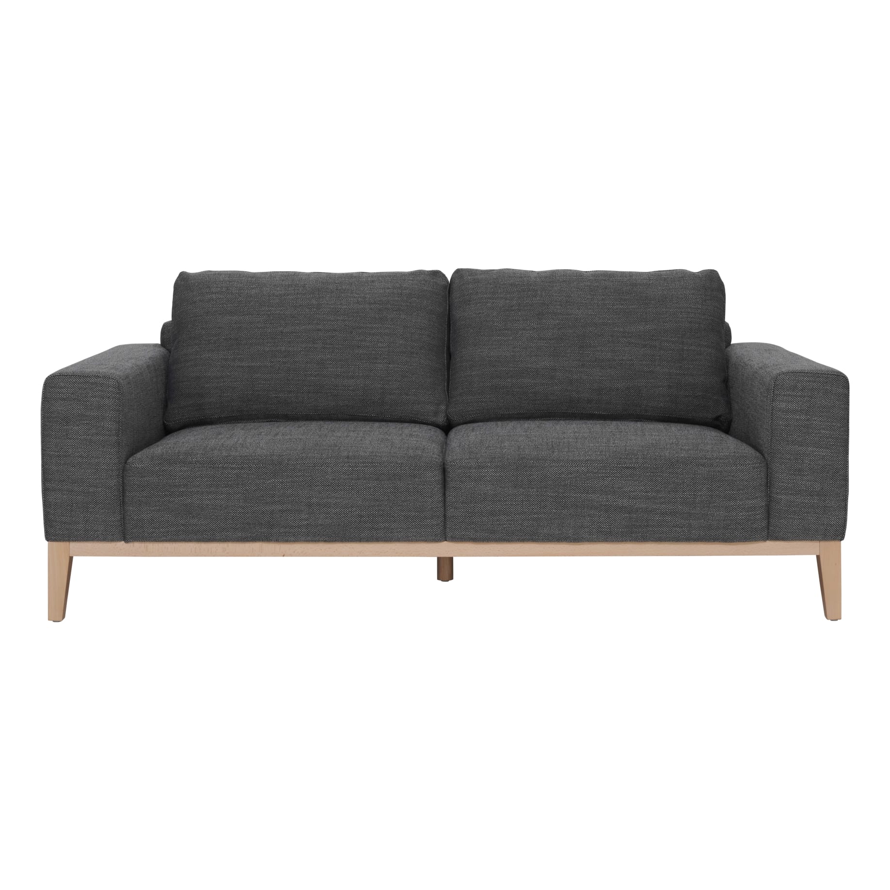 Moana 3 Seater Sofa in Kind Charcoal