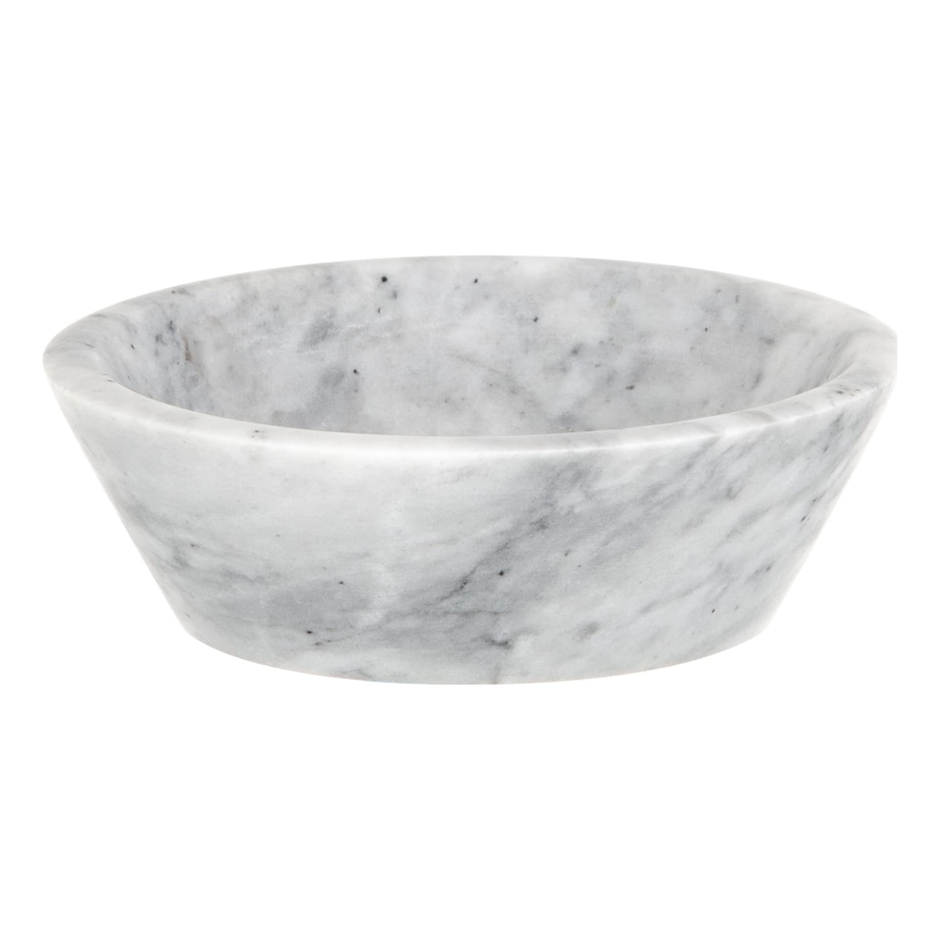 Nuvolo Bowl Small 13x4cm in White/Grey