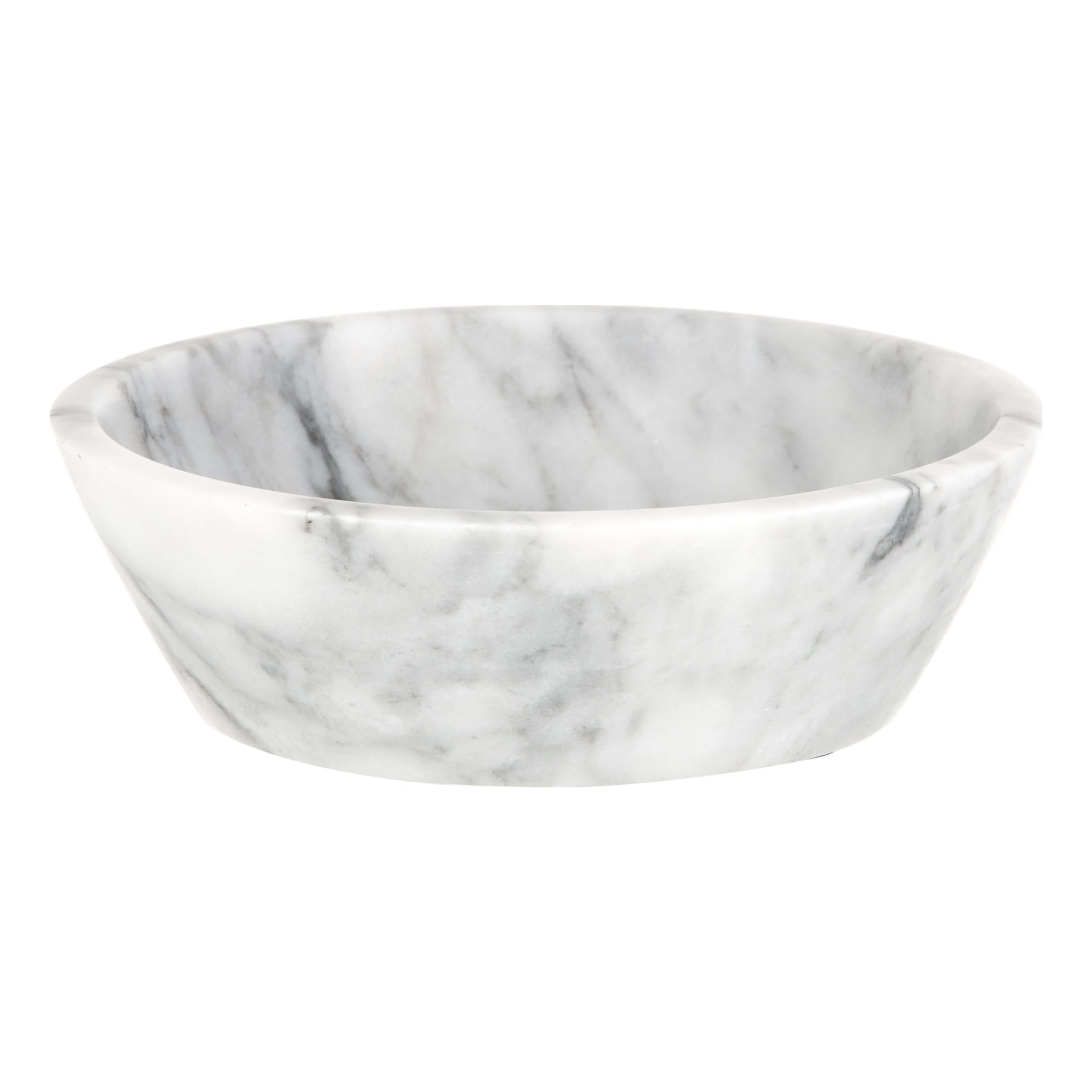 Nuvolo Bowl Medium 19x6cm in White/Grey