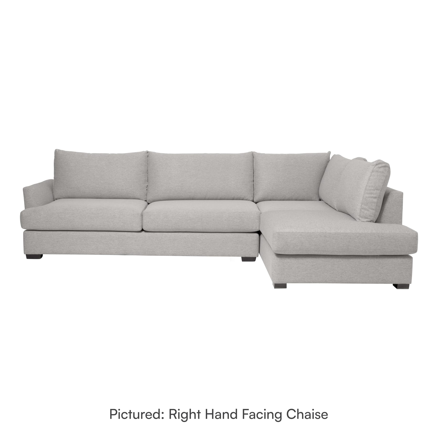Oscar 3.5 Seater Sofa + Corner Chaise in Selected Fabrics
