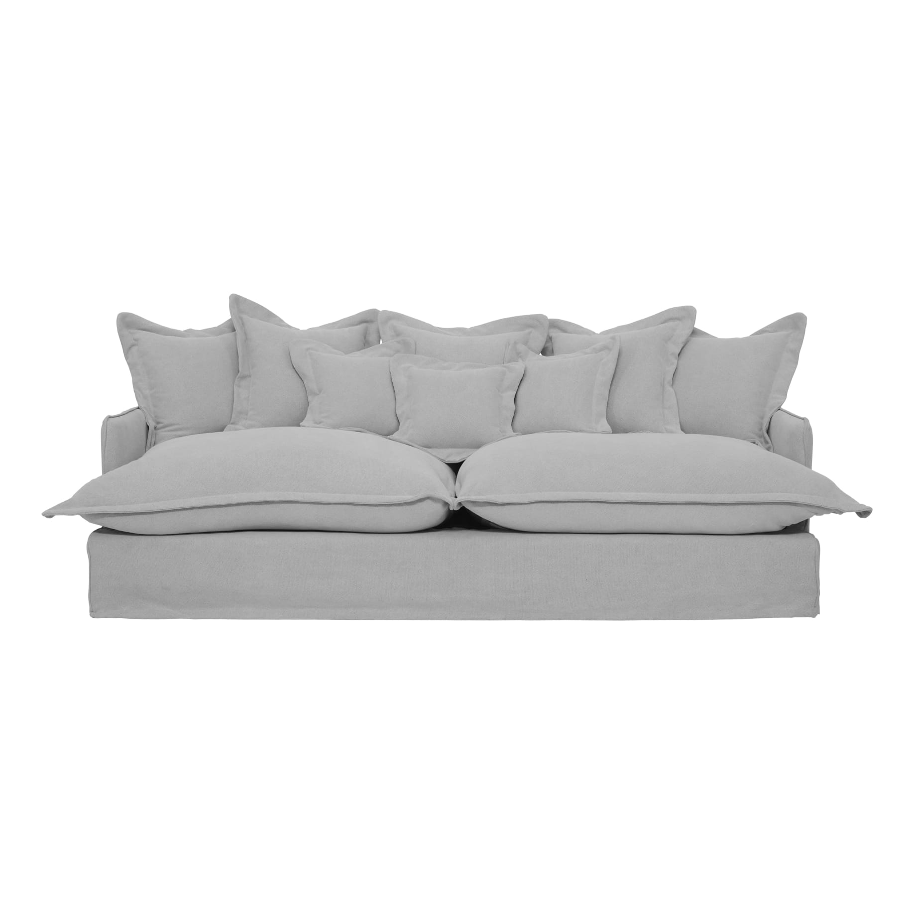 Parchment 3 Seater in Cascade Grey