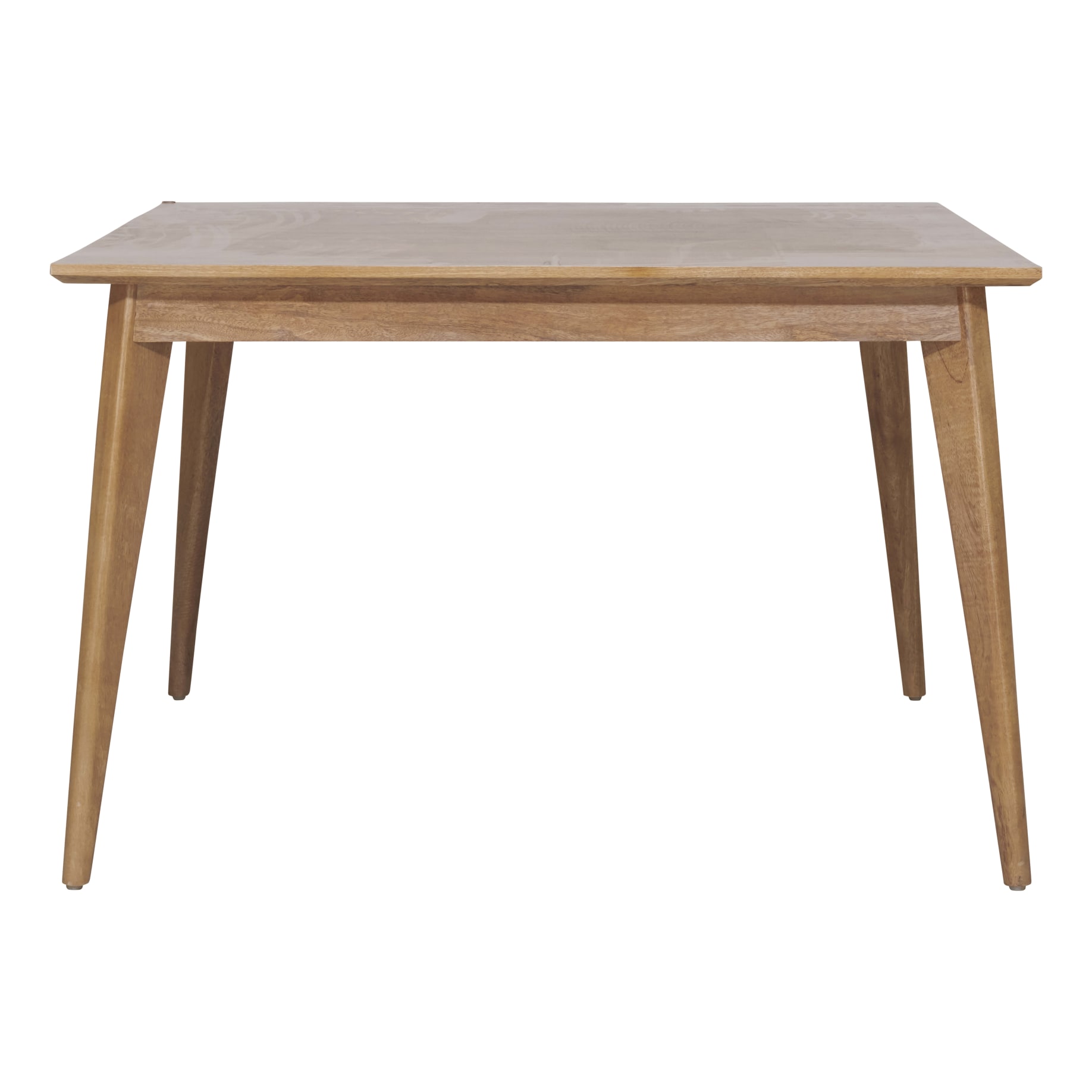 Porto Square Dining Table 120cm in Clear Lacquer