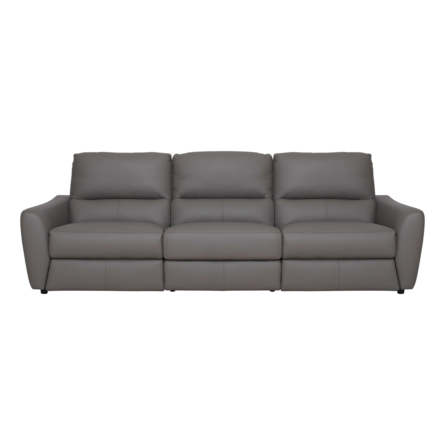 Portland 3 Seater with 2 Recliners in Grey