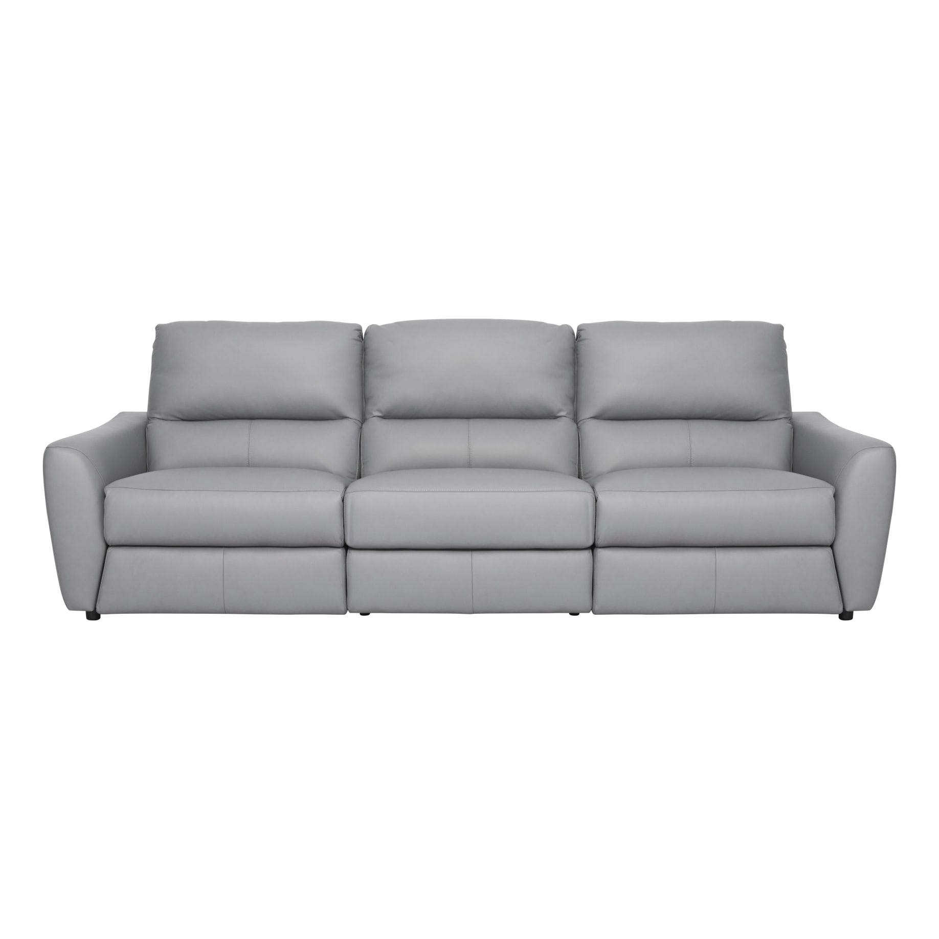 Portland 3 Seater with 2 Recliners in Pewter