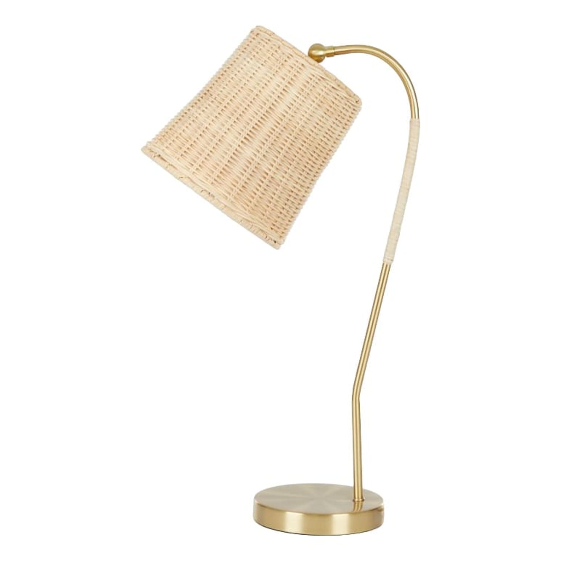 Reina Lamp 20x60cm in Natural/Gold