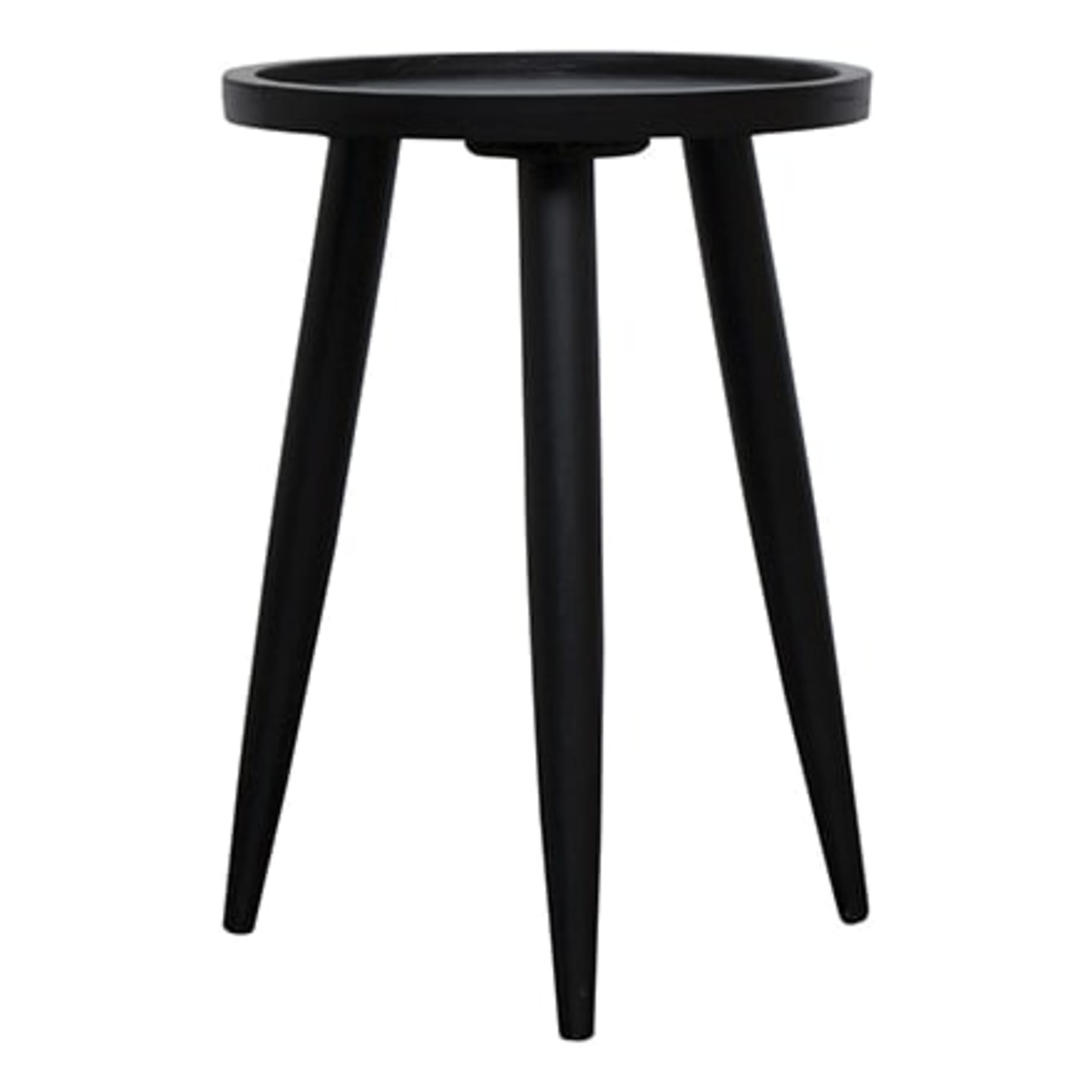 Robert Side Table Tall in Black