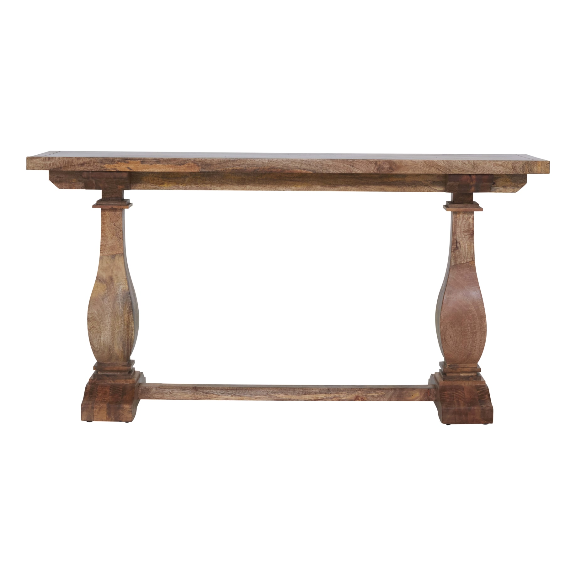Roman Console Table in Mangowood