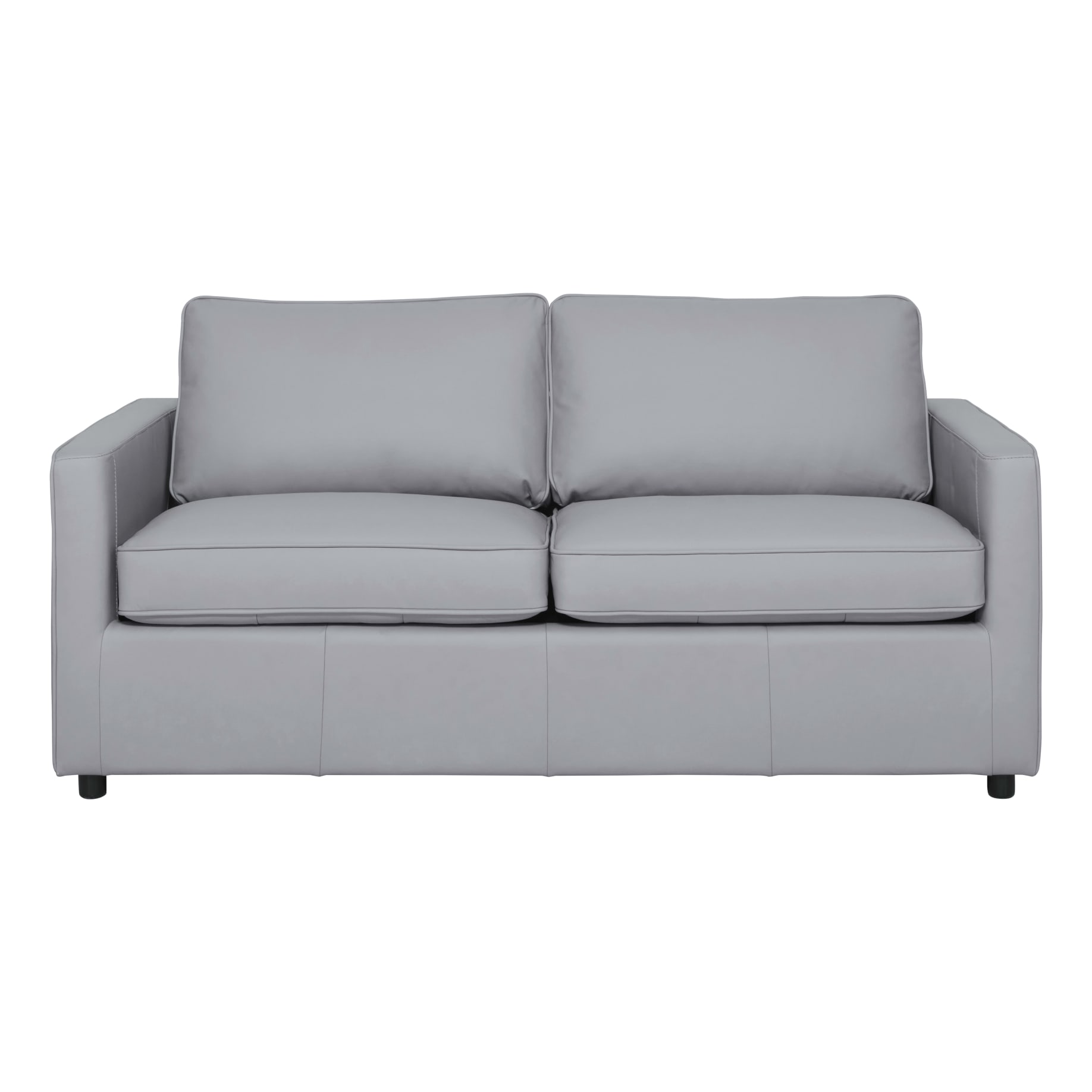 Ronin Sofabed in Leather Pewter