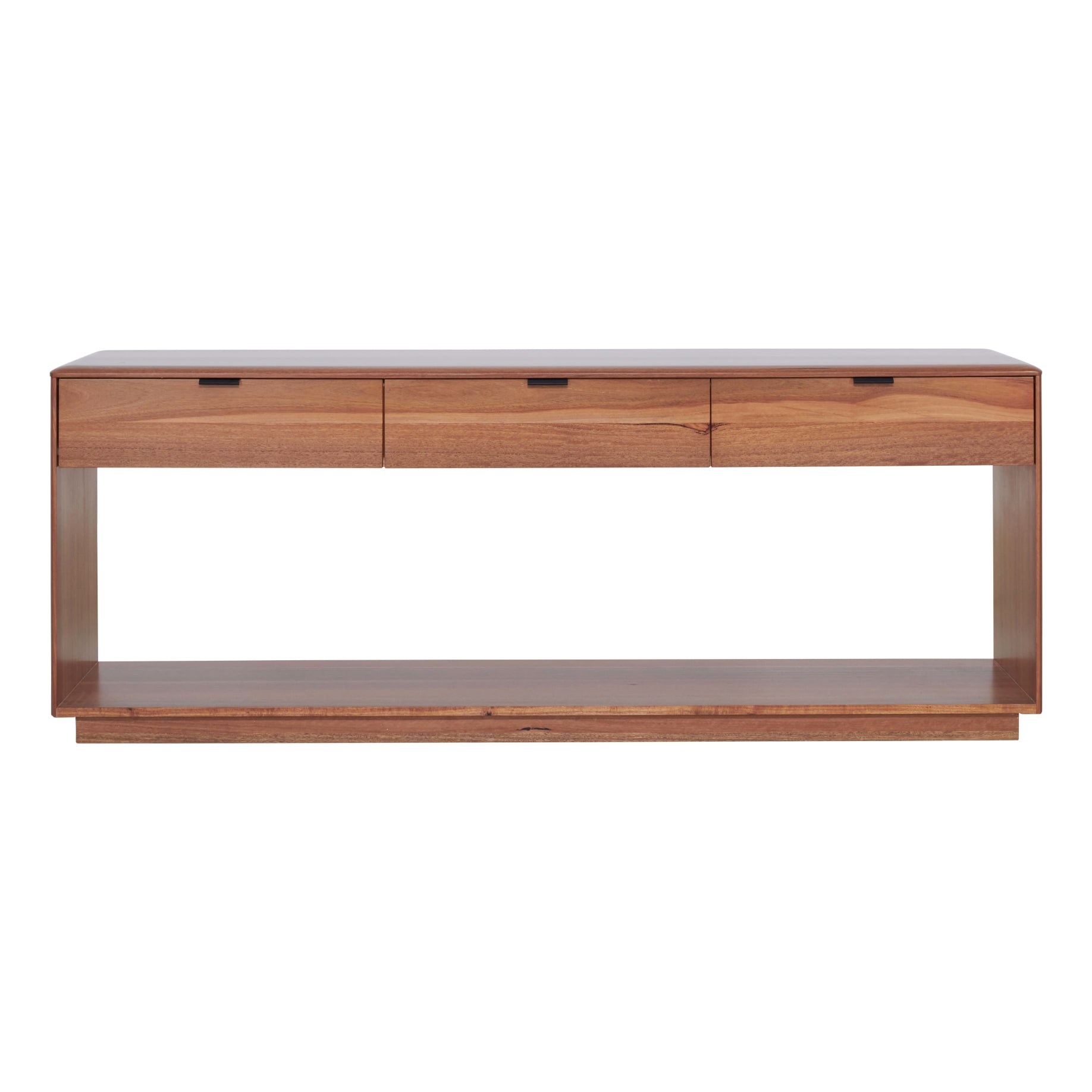Solid timber 2025 console table