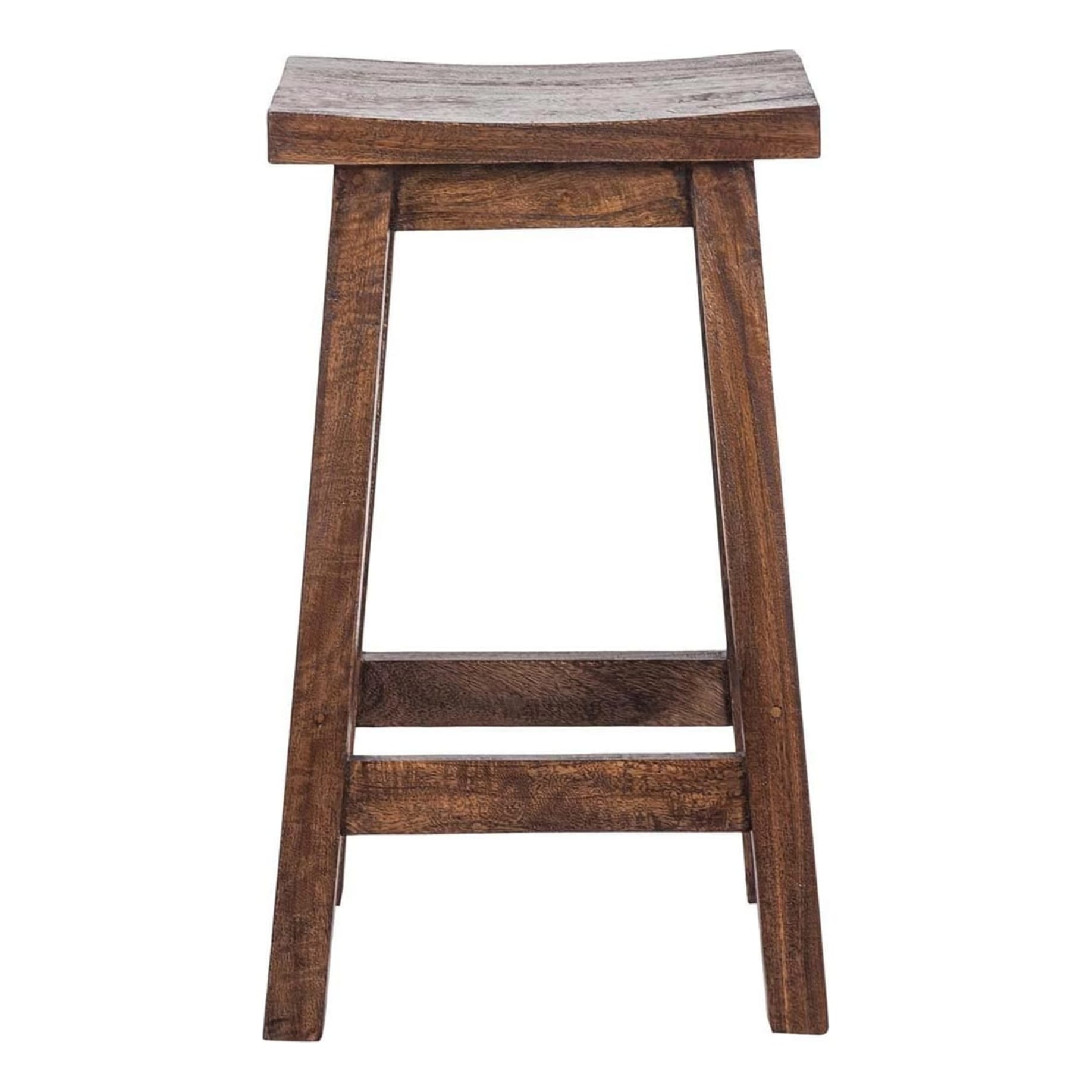 Seacliff Stool in Mangowood Antique Brown