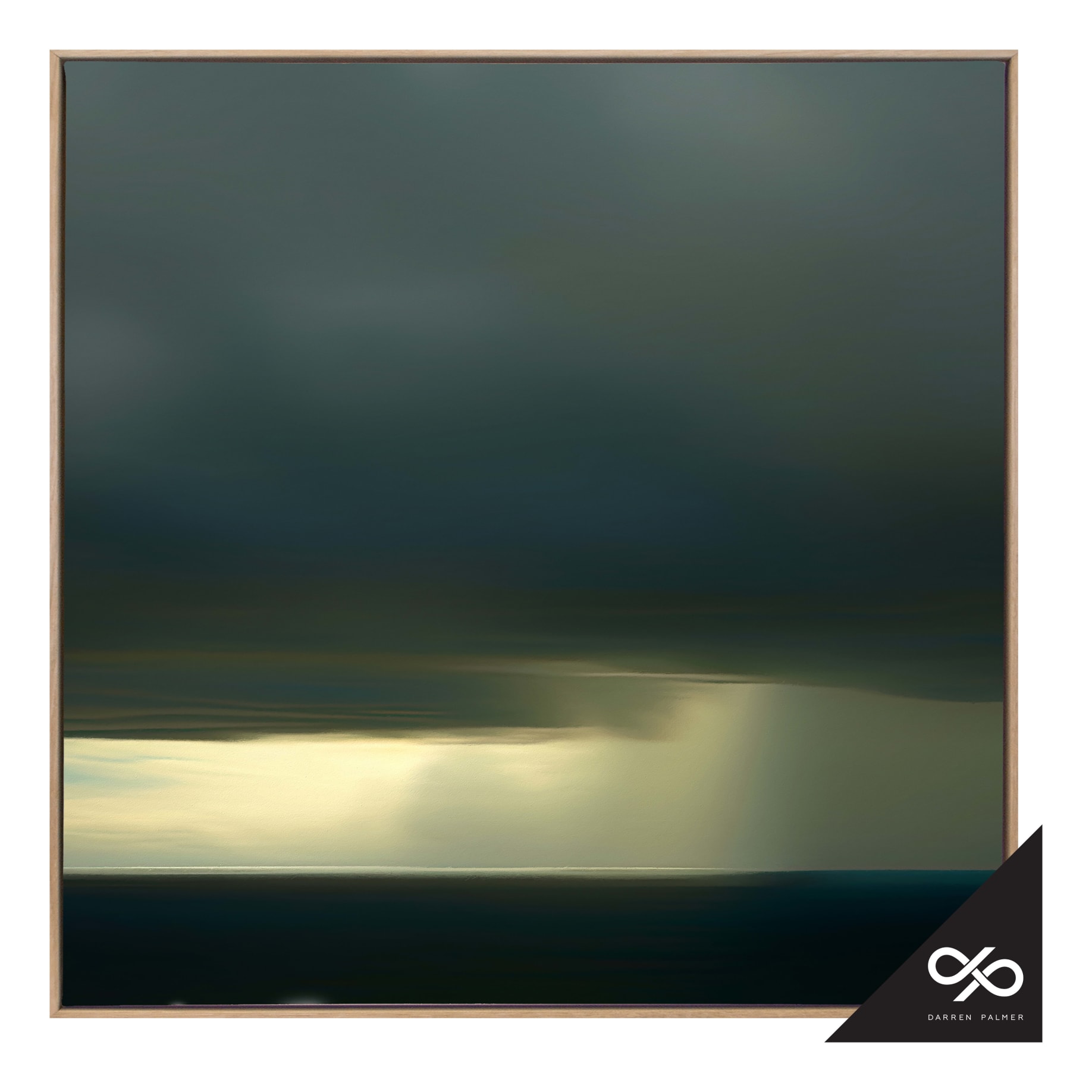 Sighing Skies Box Framed Canvas in 93 x 93cm
