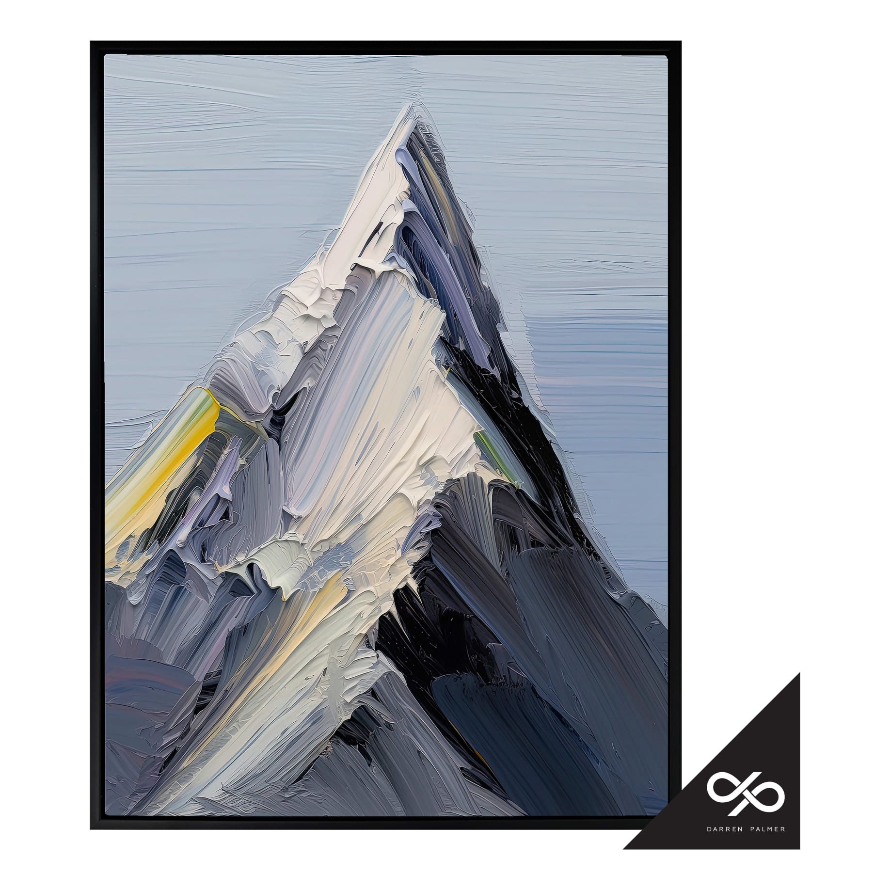 Summits Light Box Framed Canvas in 123 x 163cm