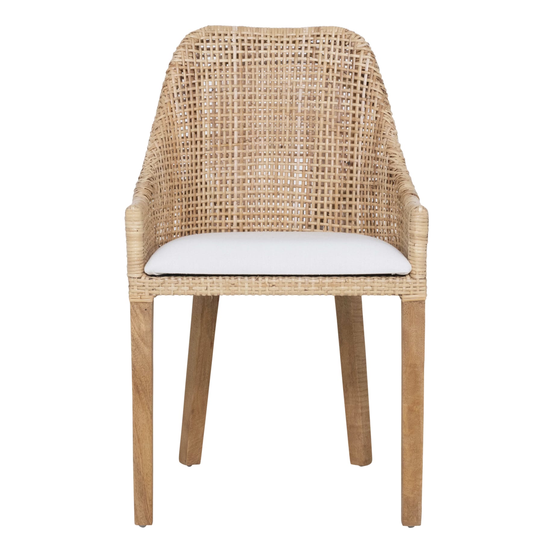 Tamba Dining Chair in Natural Rattan