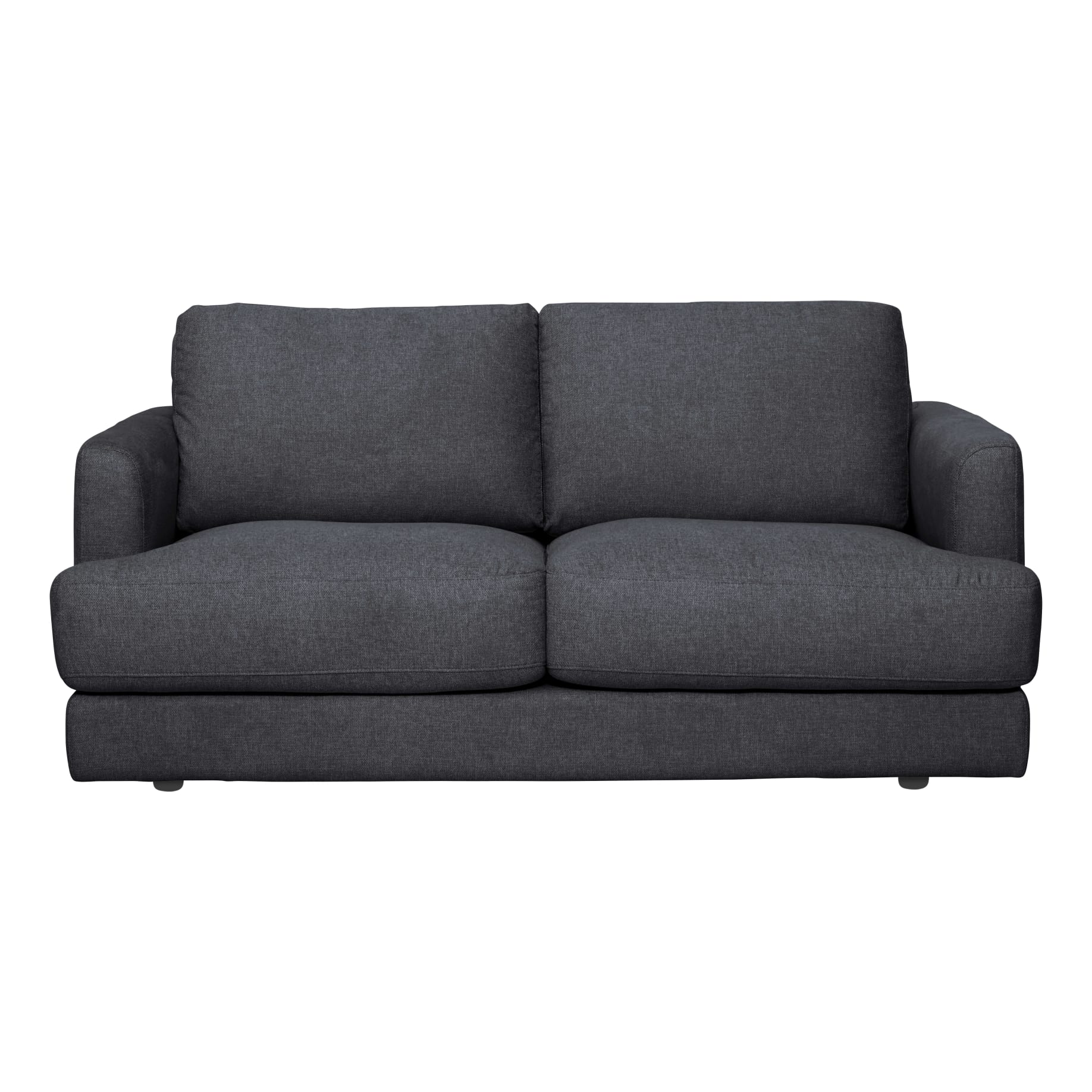 Temple 2 Seater Sofa in Belfast Charcoal