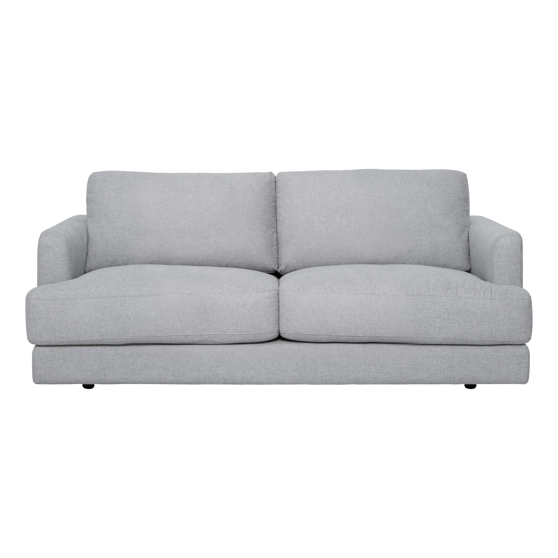 Temple 3 Seater Sofa with 2 Cushions in Belfast Grey