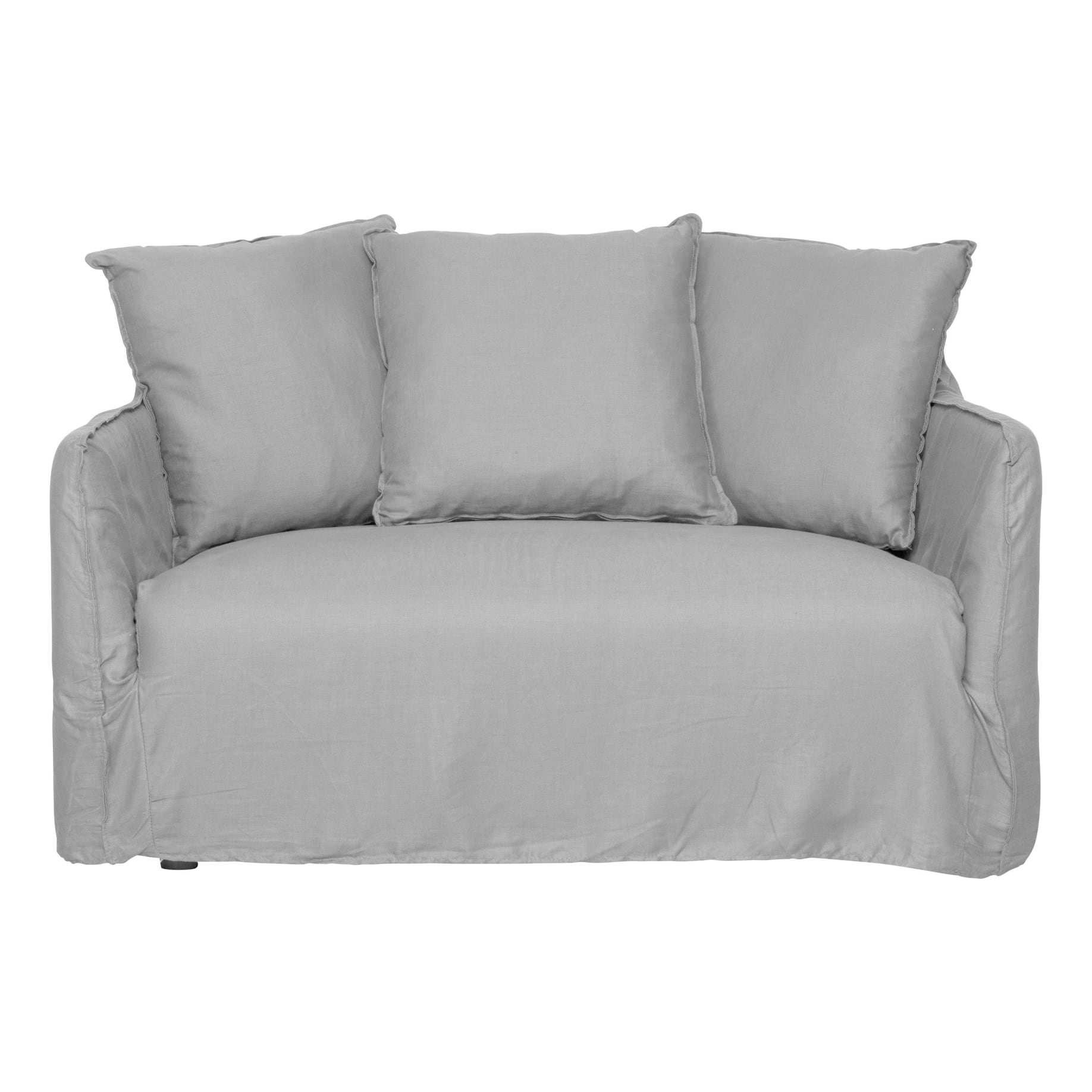 Whitehaven 1.5 Seater Sofa in Skye Light Grey
