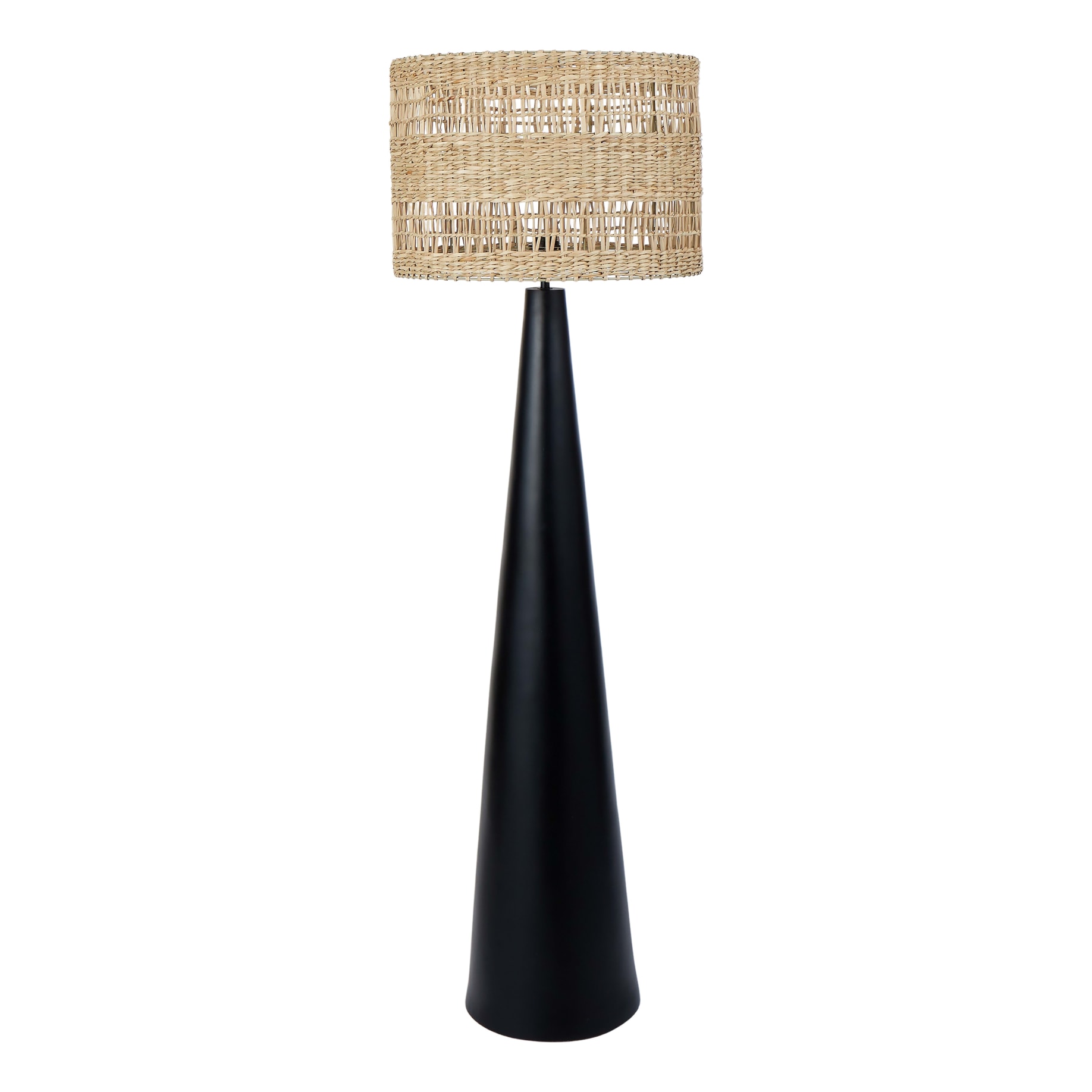 Large seagrass on sale table lamp