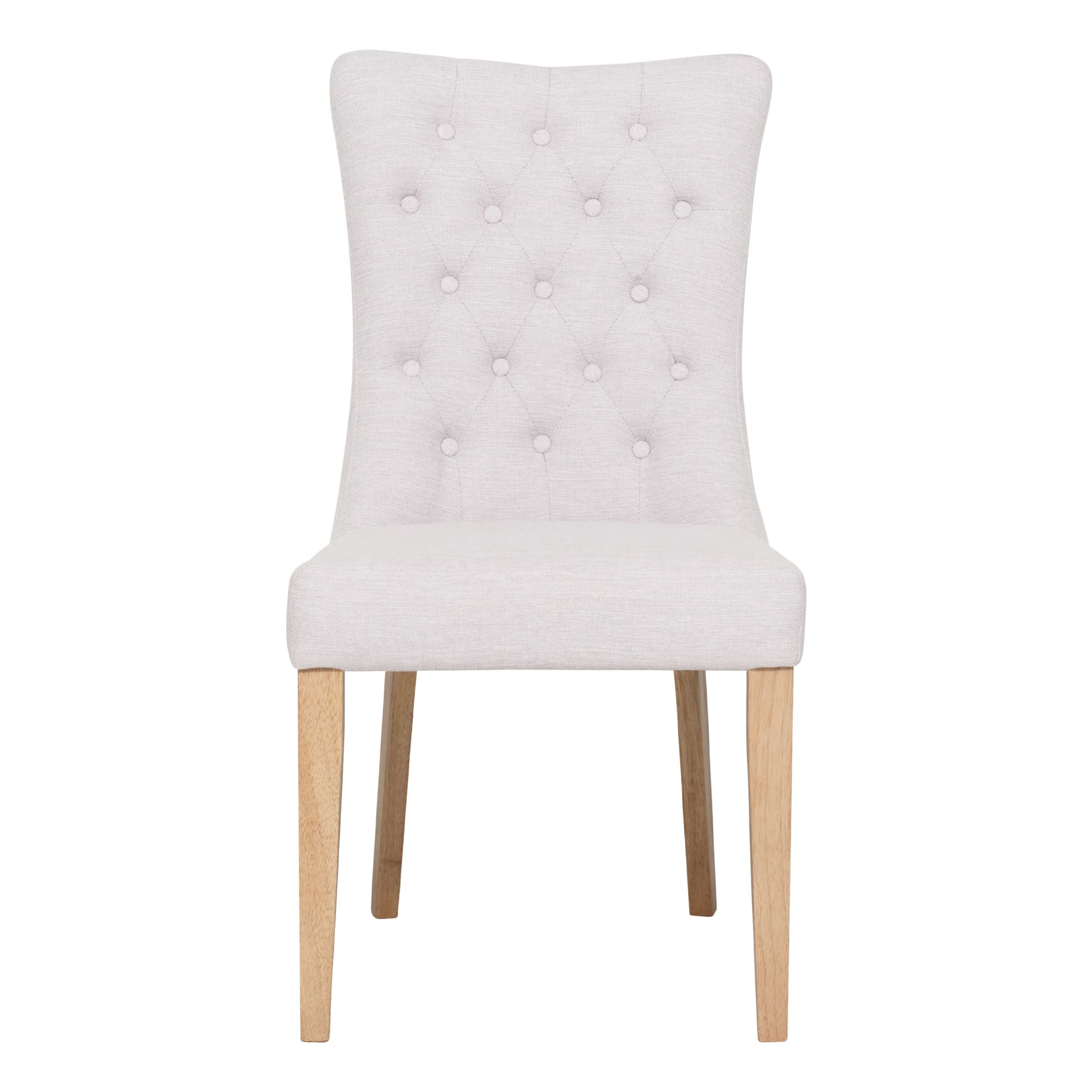 Xavier Dining Chair in Beige / Clear Lacquer