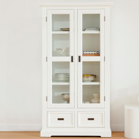 Hamptons display outlet cabinet