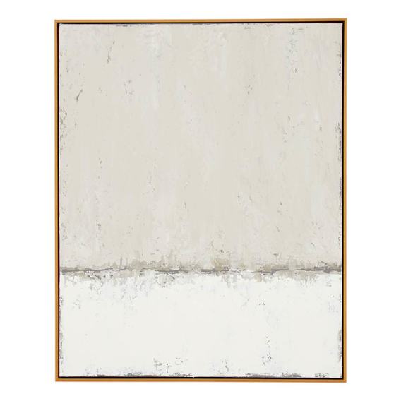 Adrift Natural 2 Box Framed Canvas in 84 x 104cm