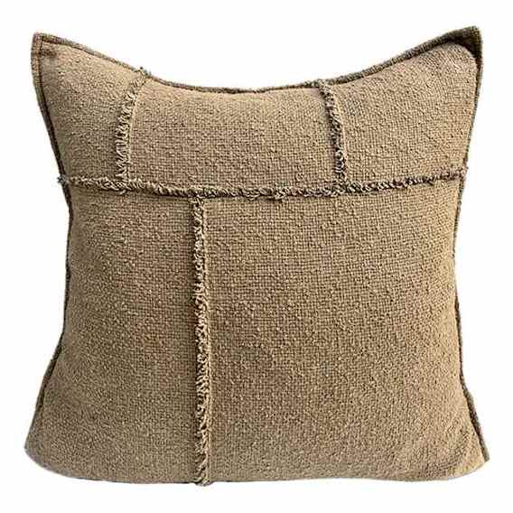 Aerial Feather Fill Cushion 50x50cm in Moss Green