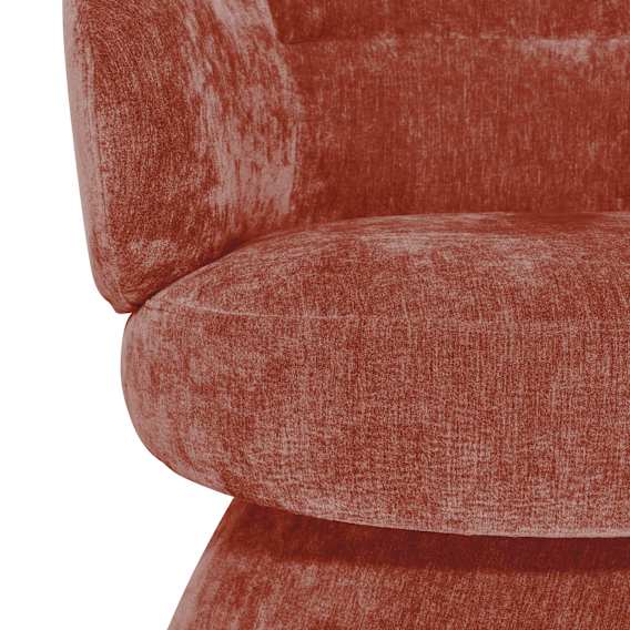 Swivel Armchair Material and Finishes