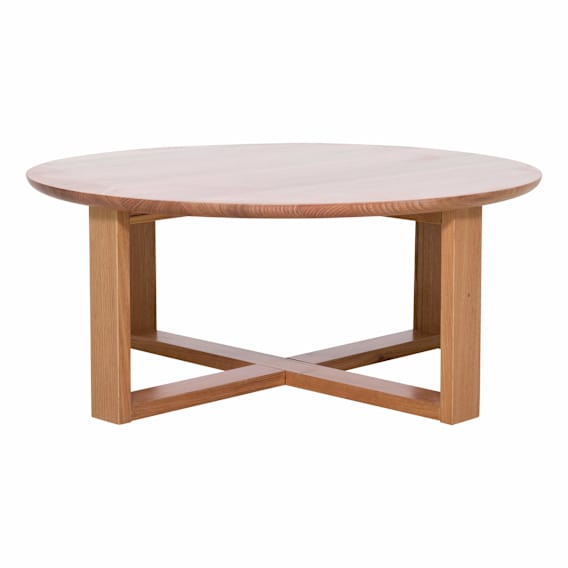 Alba Round Coffee Table 100cm in Australian Blackbutt